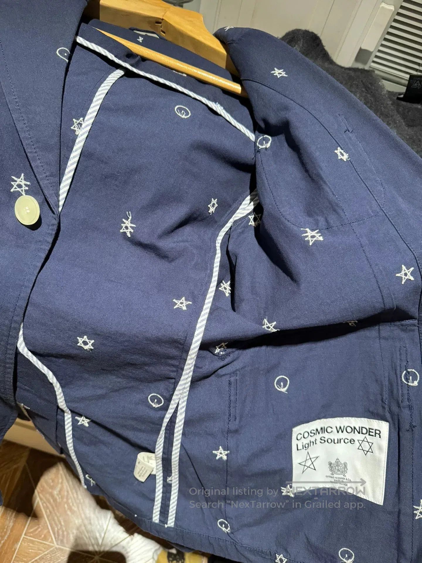 Cosmic Wonder COSMIC WONDER Women's Blazer. Size XL / US 12-14 / IT 48-50 - 3 Thumbnail