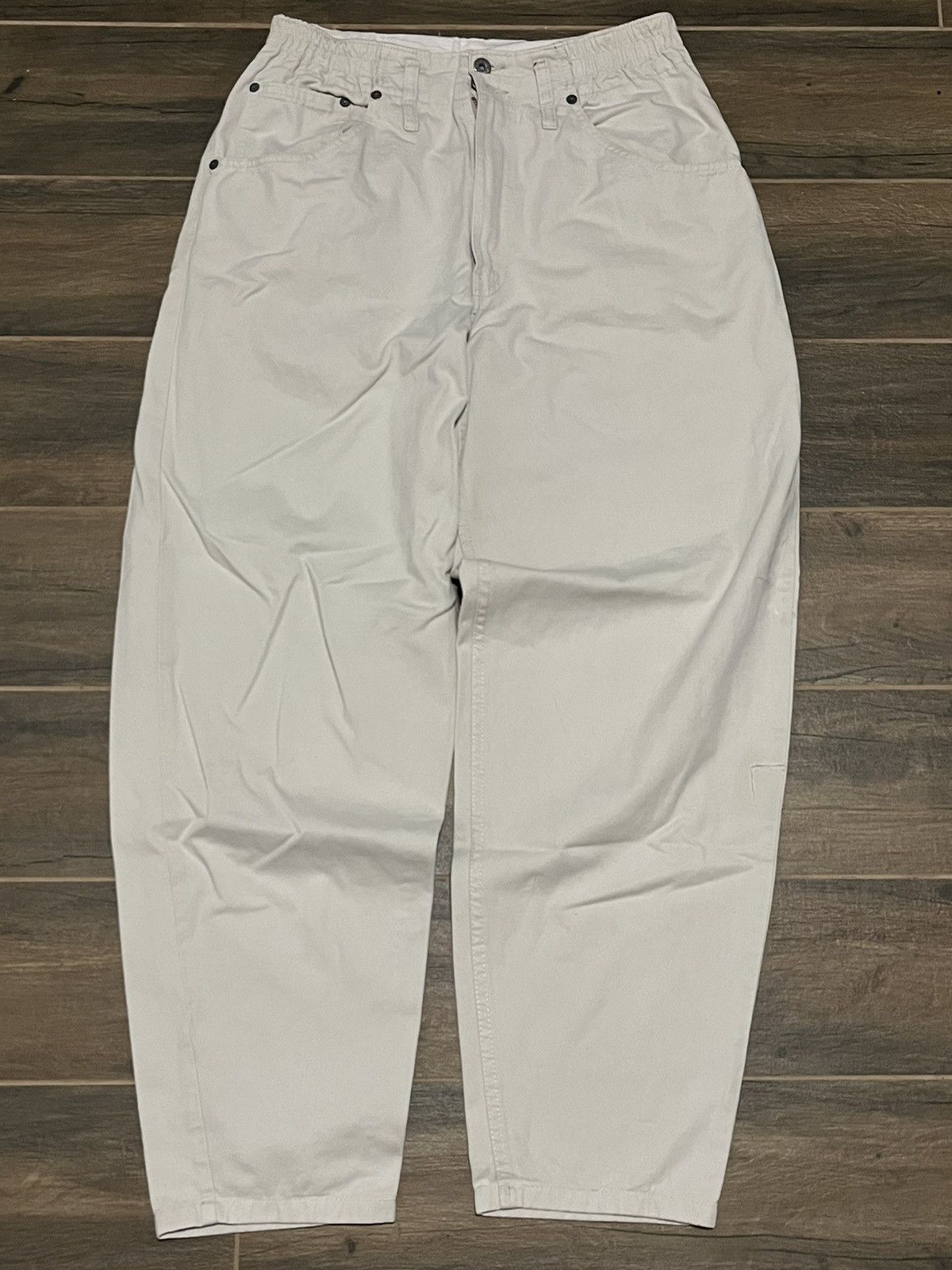 Big Star × G-Star × Vintage Vintage Baggy Denim Beige Made in France Size US 32 / EU 48 - 1 Thumbnail