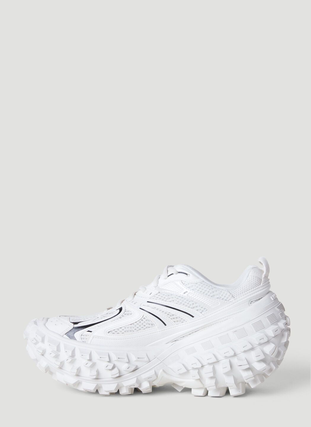 Balenciaga o1srvl11e1124 Bouncer Sneakers in White Size US 8 / EU 41 - 3 Thumbnail