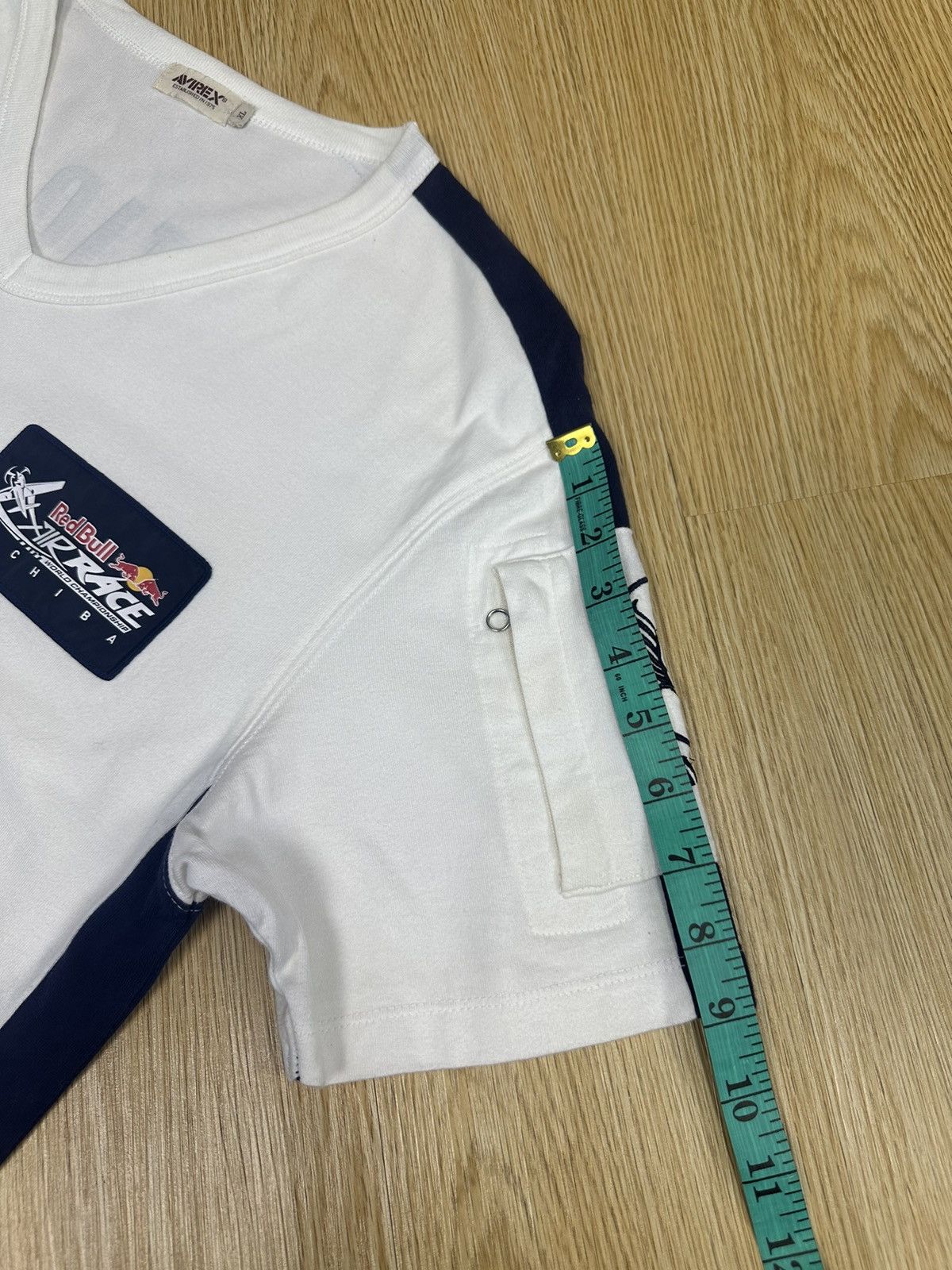 Avirex × Red Bull Avirex Redbull Air Race 2018 Chiba National Crew Shirt A417 Size US XL / EU 56 / 4 - 9 Thumbnail