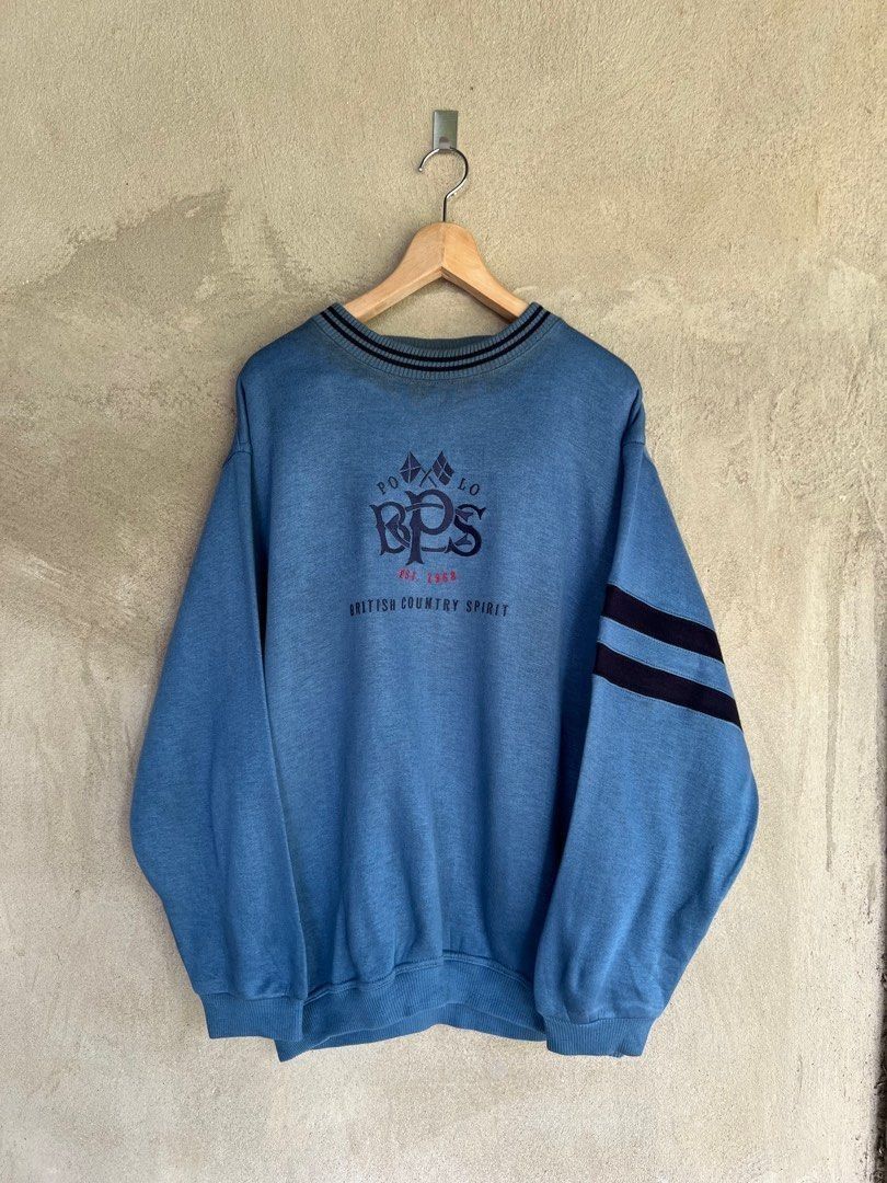Vintage Vintage Polo British Country Spirit Sweatshirt Size US L / EU 52-54 / 3 - 2 Thumbnail