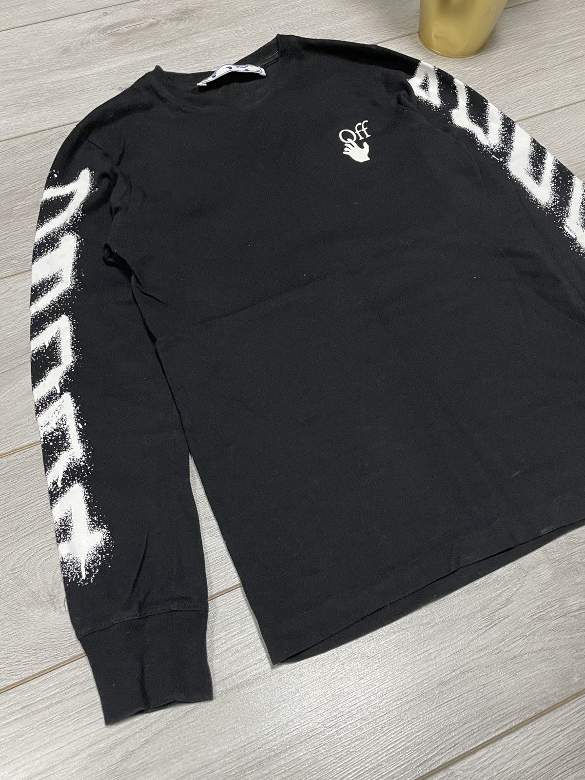 Off-White Off-White paint arrows tape stripes long sleeve Size US S / EU 44-46 / 1 - 11 Thumbnail