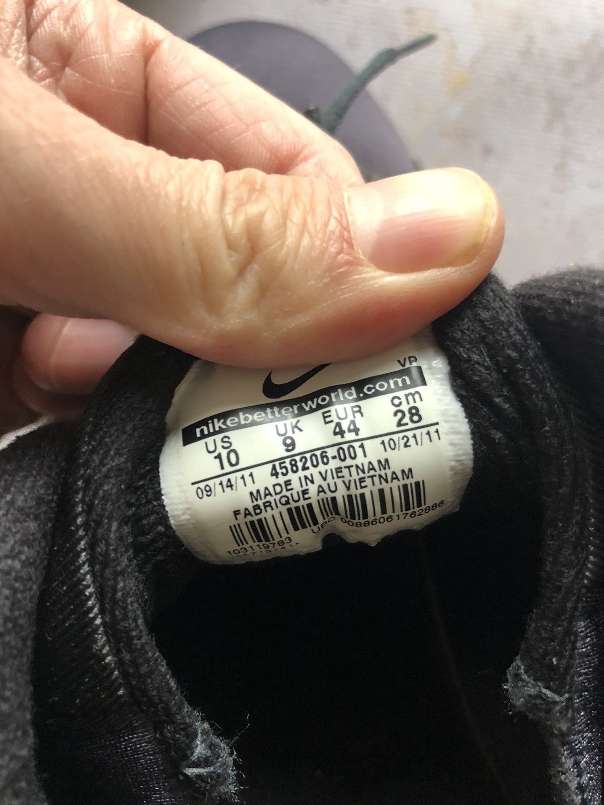 Nike iconic Nike Air flow anthracite very rare Size US 10.5 / EU 43-44 - 5 Thumbnail