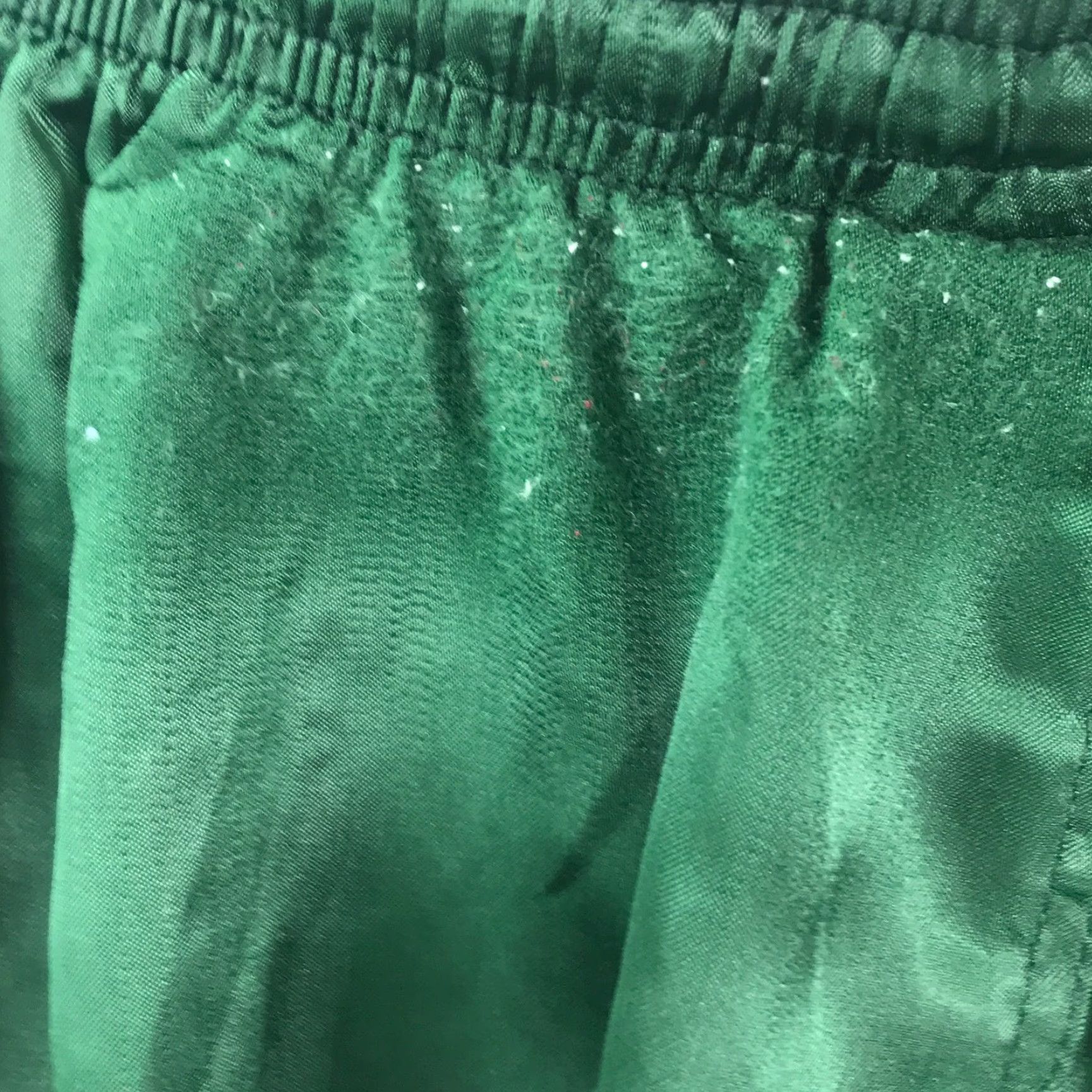Nike Nike Shorts Women Athletic Green Size 14 Drawstring 4 in Inseam Regular Nylon Activewear Size 24" / US 00 / IT 34 - 3 Thumbnail