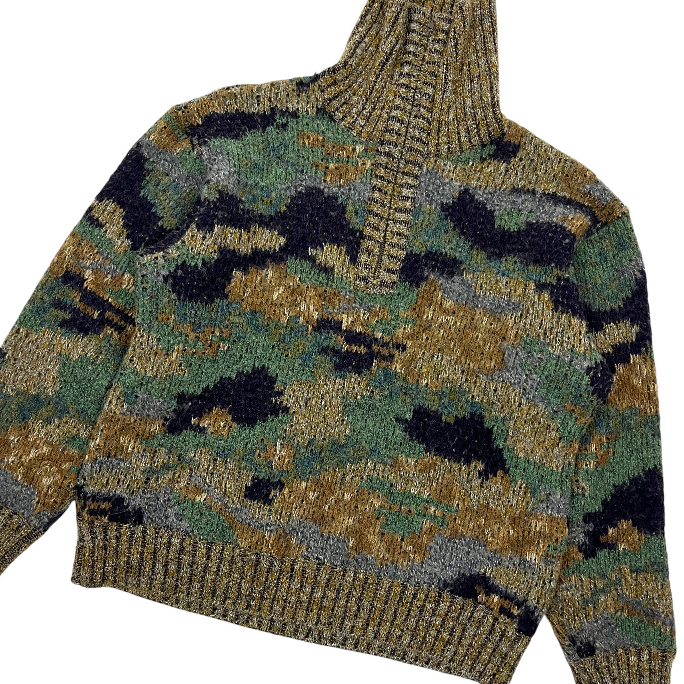 Missoni Missoni Sport Quarter Zip Knit Sweater - Size M Size US M / EU 48-50 / 2 - 2 Thumbnail