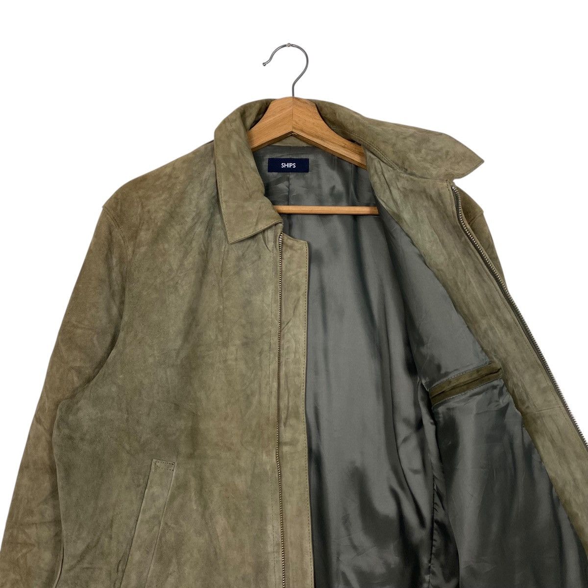 SHIPS SHIPS JAPAN SUEDE LEATHER JACKET Size US M / EU 48-50 / 2 - 10 Thumbnail