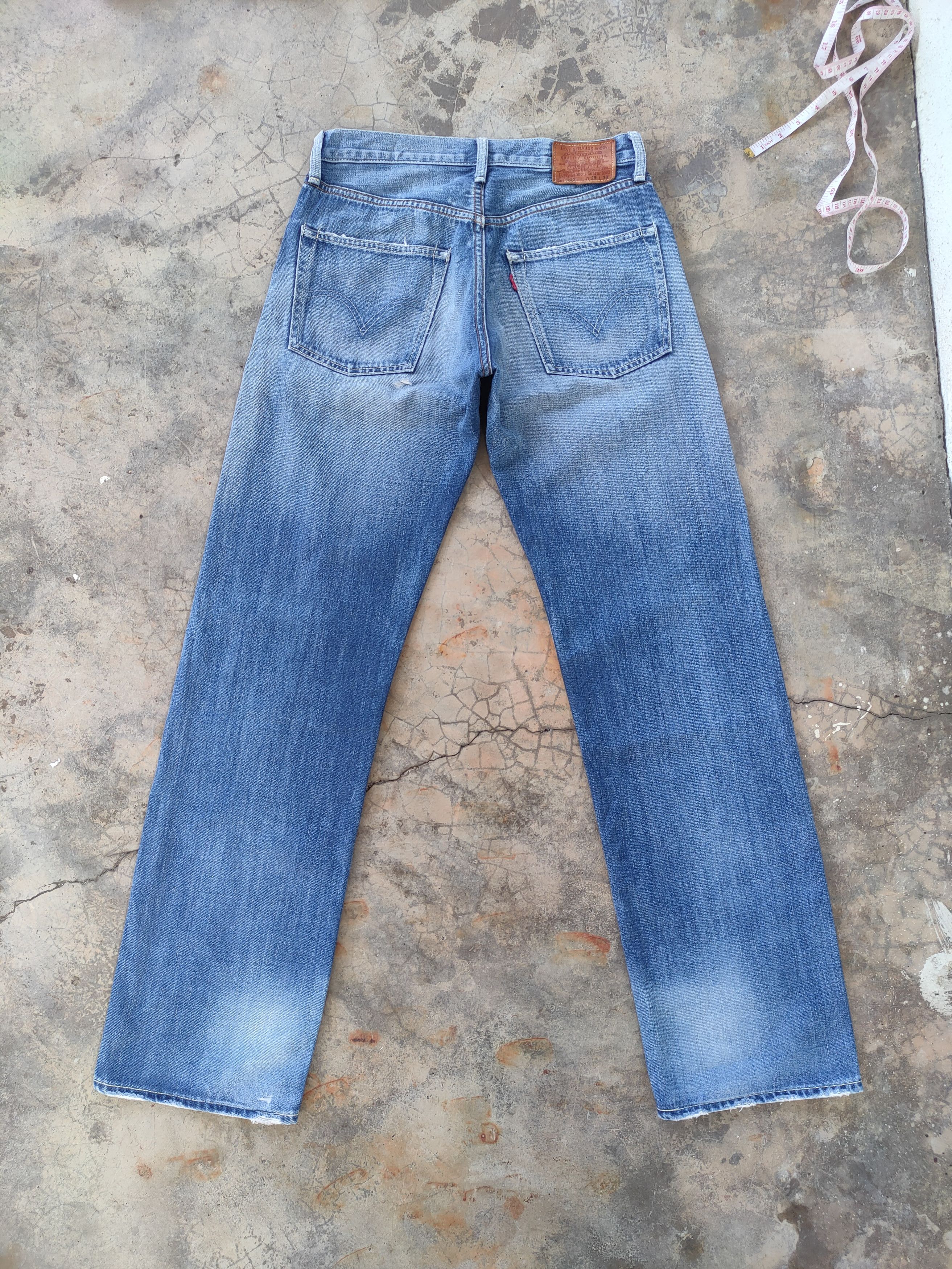 Levi's Vintage Clothing W30 VINTAGE LEVI'S 503 FADED RIPPED JEANS DENIM PANTS Size US 30 / EU 46 - 10 Thumbnail