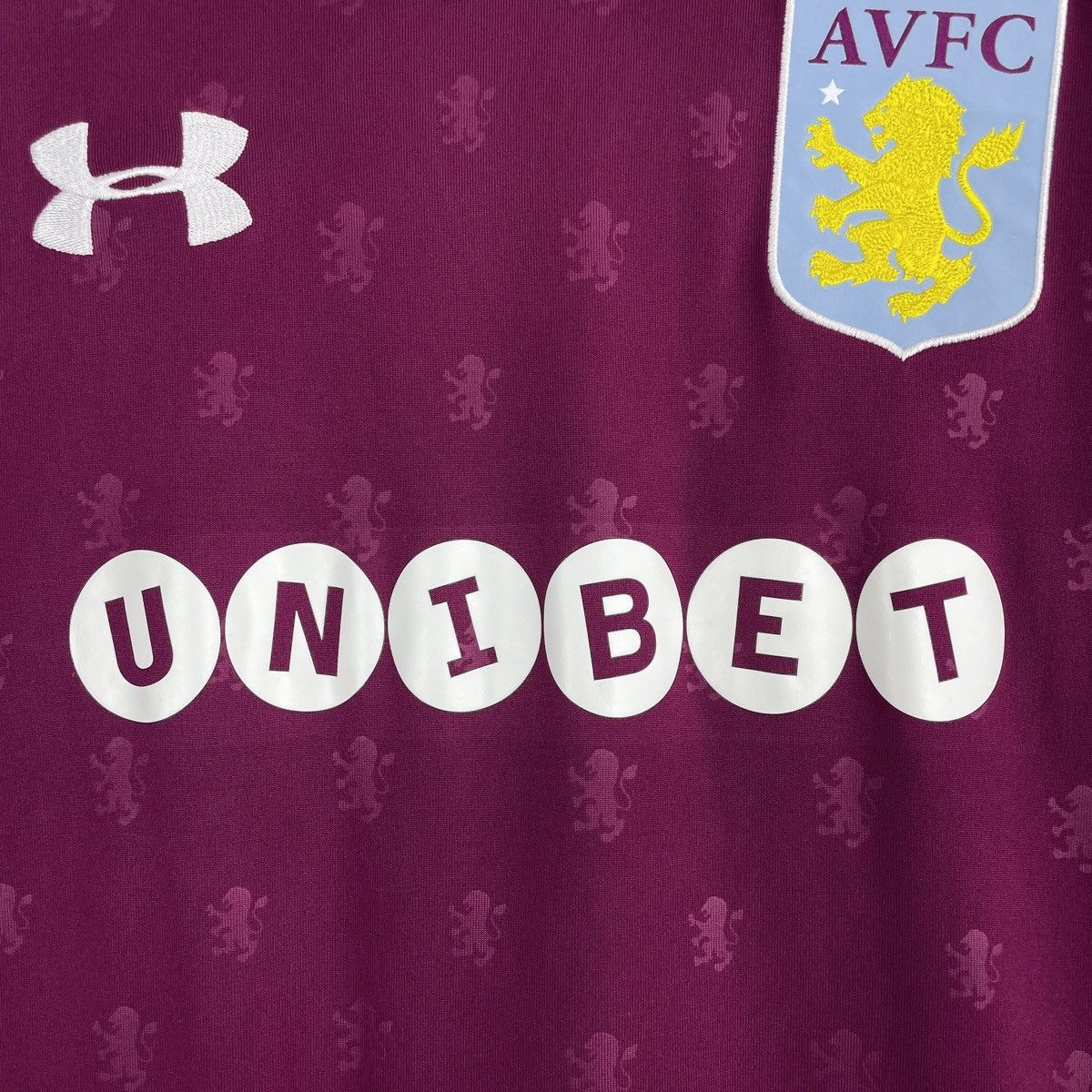 Under Armour Aston Villa Home Jersey Under Armour Shirt 2017/2018 Size US M / EU 48-50 / 2 - 5 Thumbnail