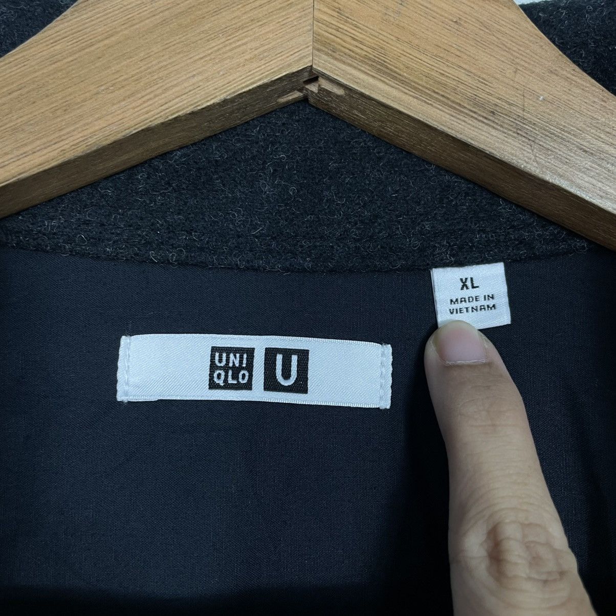 Lemaire × Uniqlo Uniqlo U Lemaire Black Jacket Size US L / EU 52-54 / 3 - 15 Thumbnail