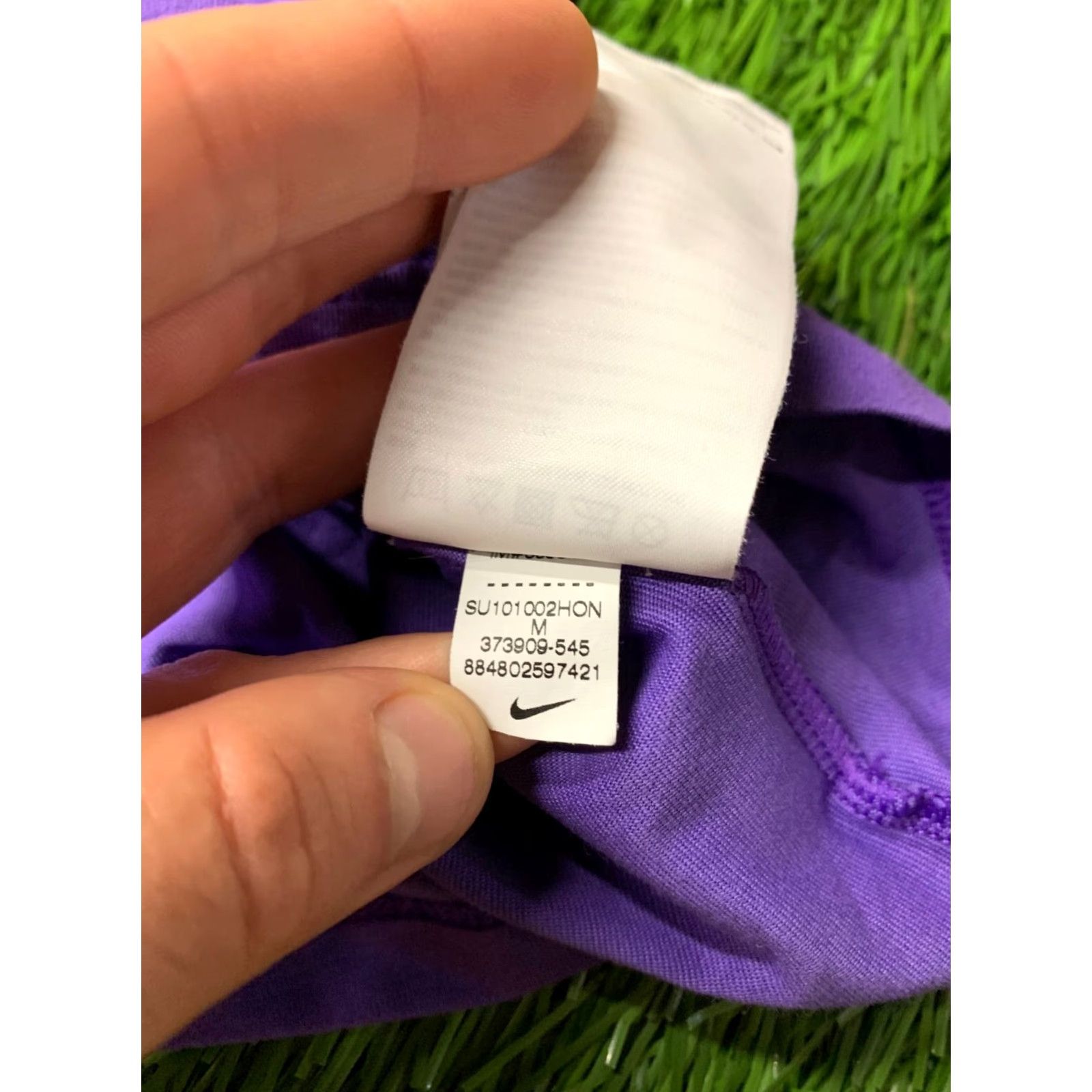 Nike NIKE Dri-FIT ORIGINAL RUN RUNNING WOMEN SHIRT M Violet Jersey Short Sleeve T-Shirt 2010 Womens Size M / US 6-8 / IT 42-44 - 7 Thumbnail