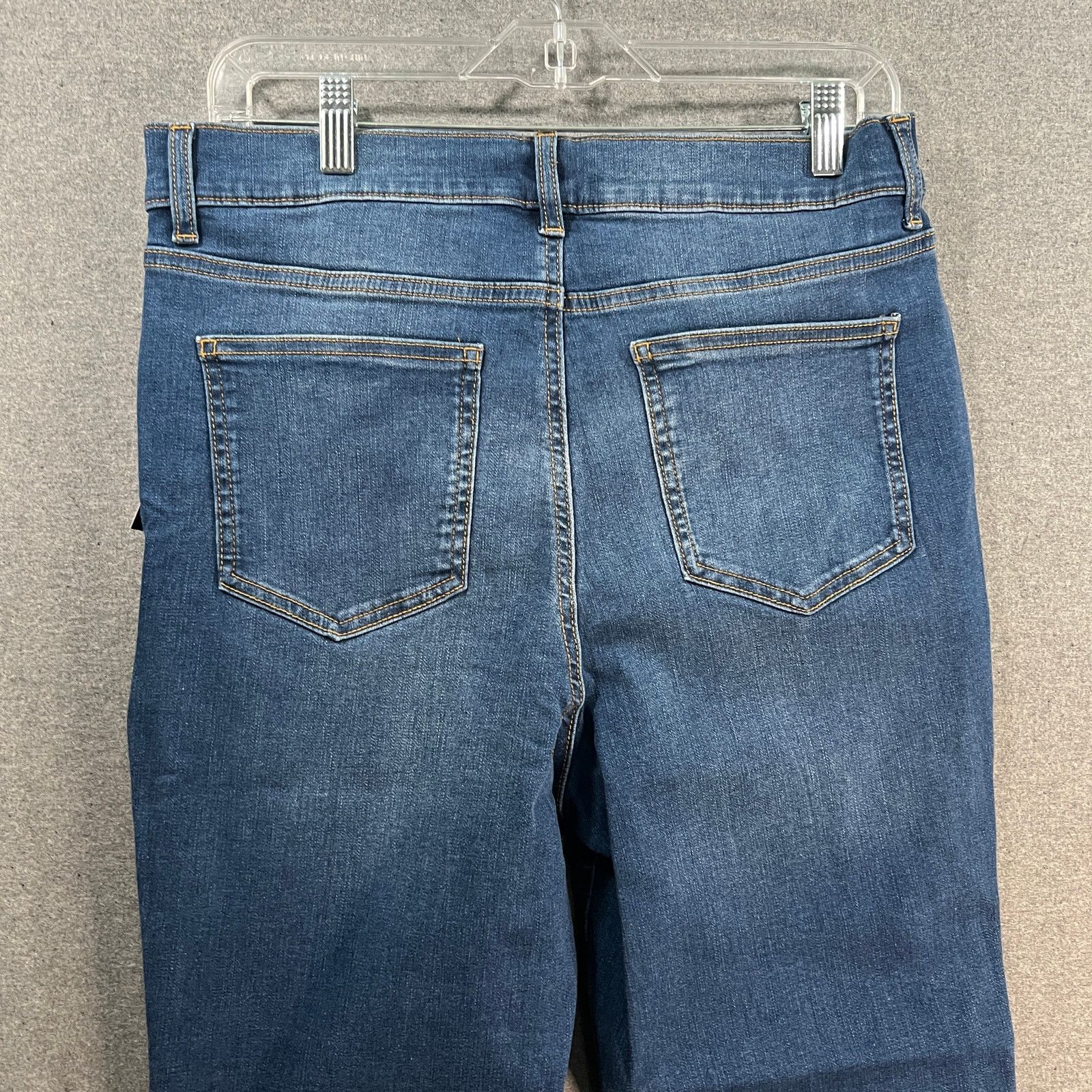 Other Encore by Idina Menzel Regular High Waisted Crop Jeans Size 32" / US 10 / IT 46 - 5 Thumbnail