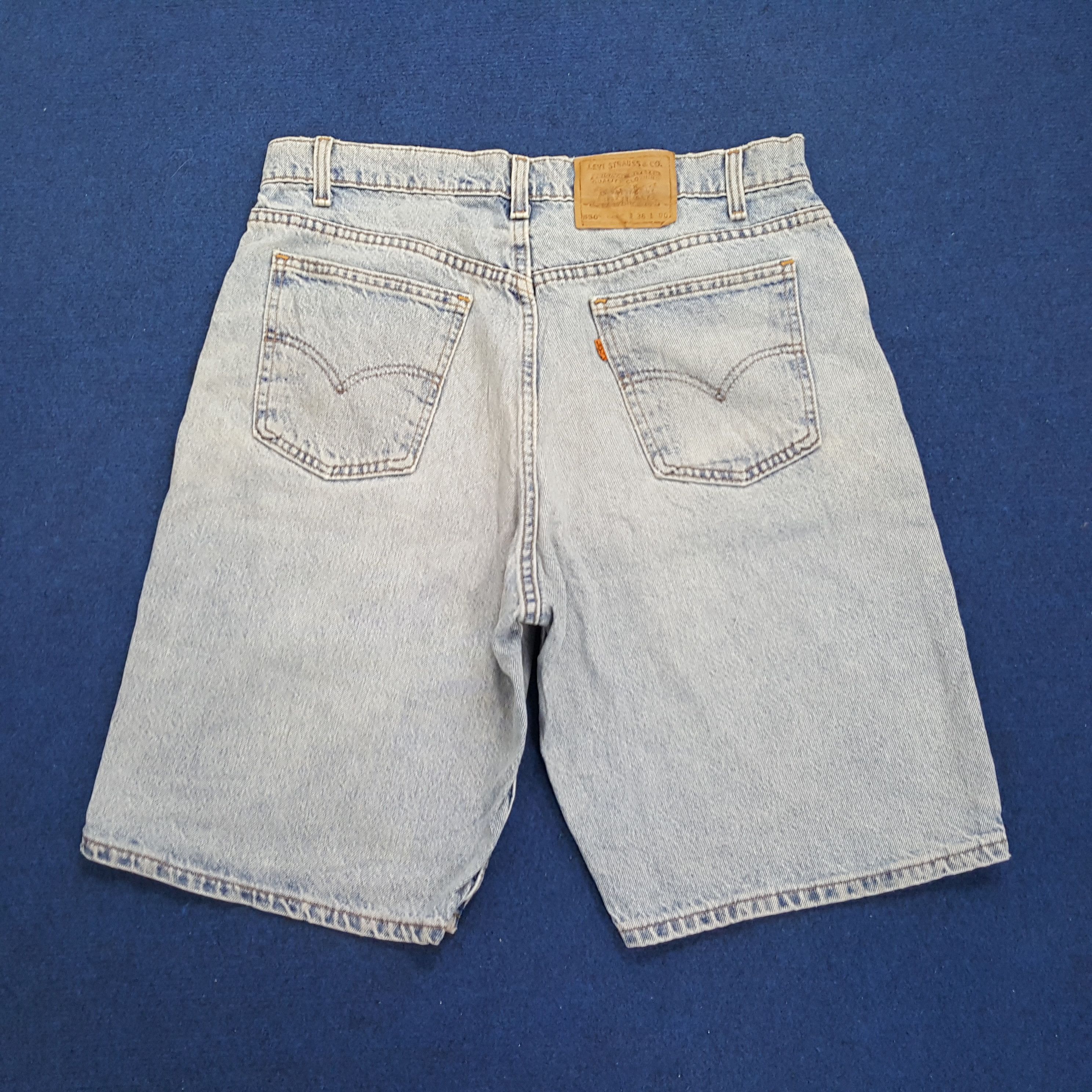 Levi's × Vintage Vintage Levi's 550 Short Denim Jeans Size US 34 / EU 50 - 1 Thumbnail