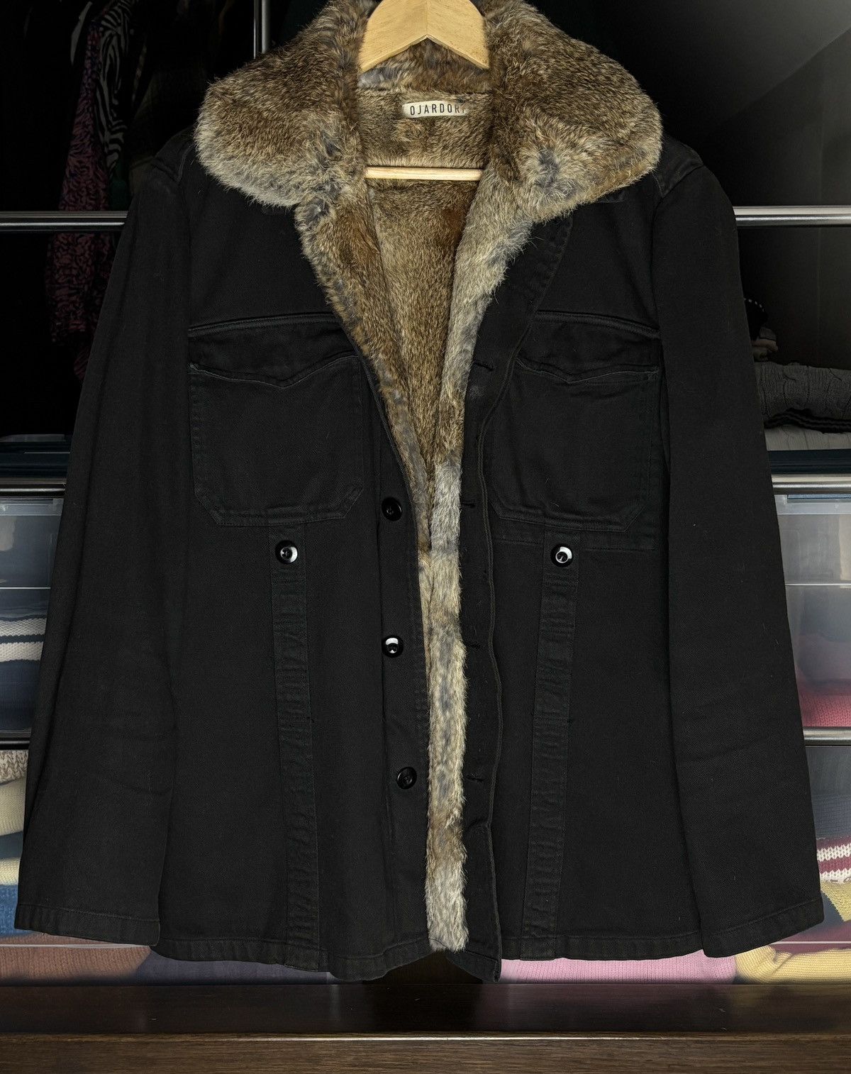 Ojardorf Ojardorf Military Rabbit Fur Avant Garde Rare Jacket Size US L / EU 52-54 / 3 - 1 Thumbnail