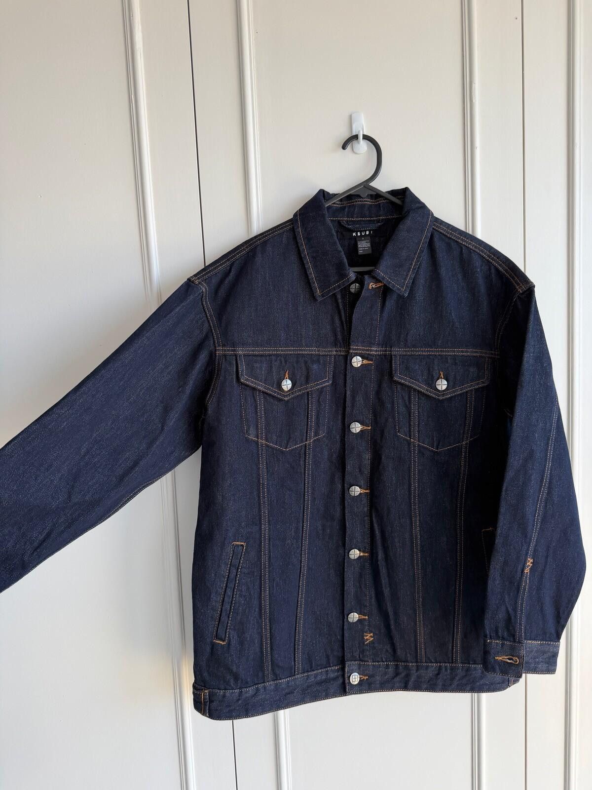 Ksubi new Ksubi womens longline trucker jacket blue top small s 8 Size S / US 4 / IT 40 - 4 Thumbnail