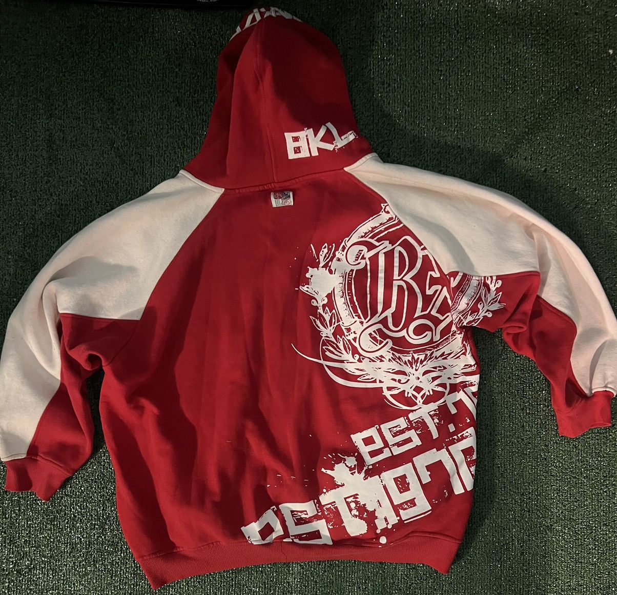 Brooklyn Xpress Red Y2K Brooklyn Xpress Hoodie AOP size XL Size US XL / EU 56 / 4 - 2 Thumbnail