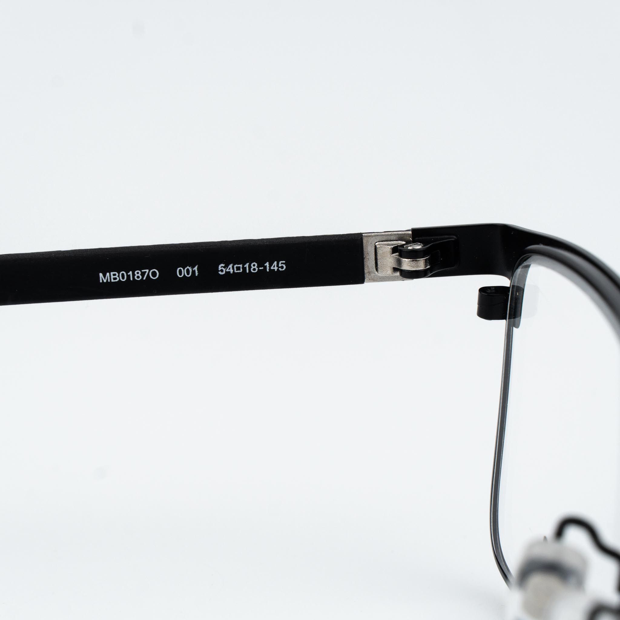 Montblanc Montblanc Men Eyeglasses Rectangle MB0187O 001 NEW AUTHENTIC Size ONE SIZE - 9 Thumbnail