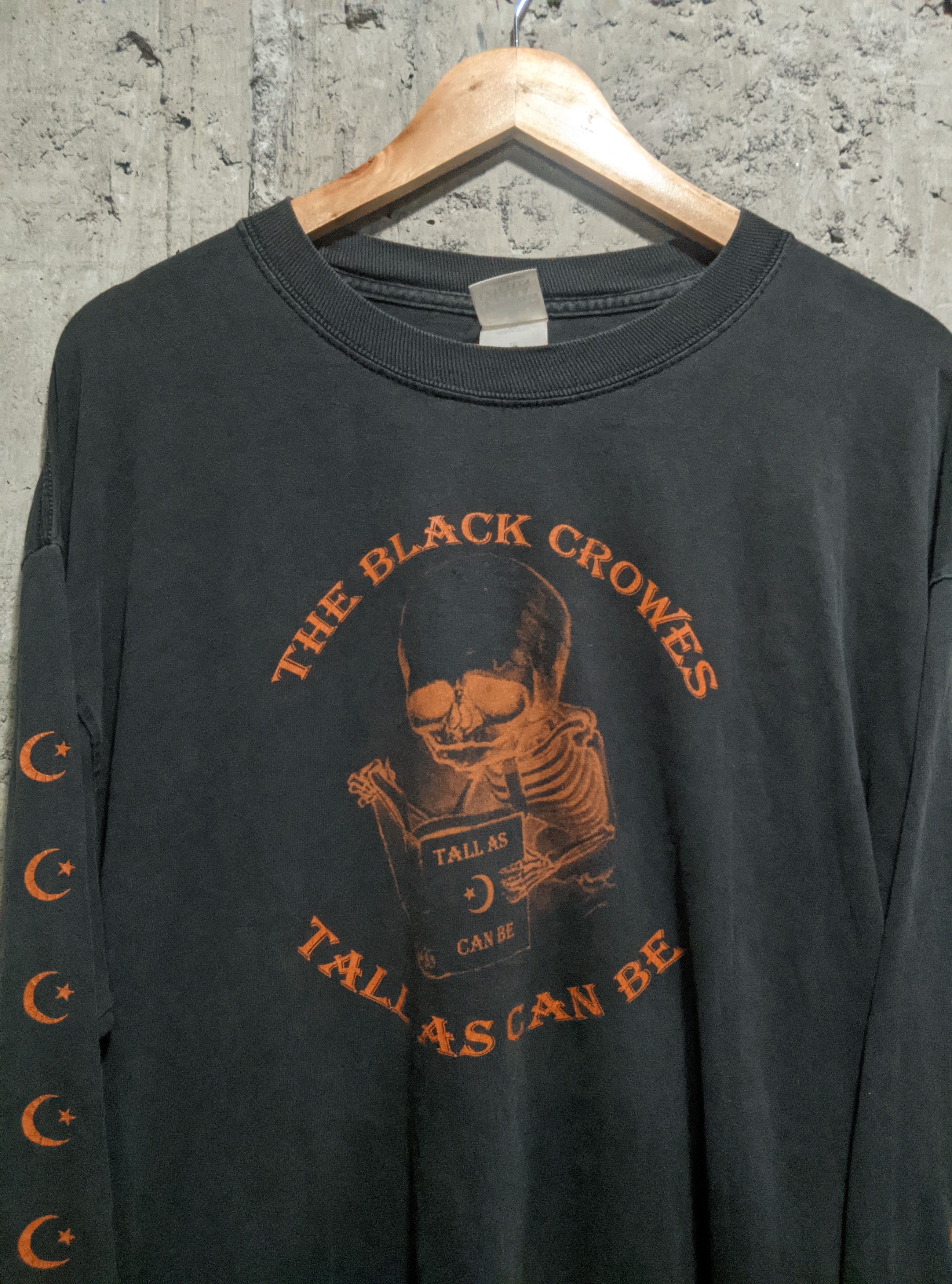 Band Tees × Vintage Vintage 90s the black crowes tall rare rock t shirt Size US XL / EU 56 / 4 - 2 Thumbnail