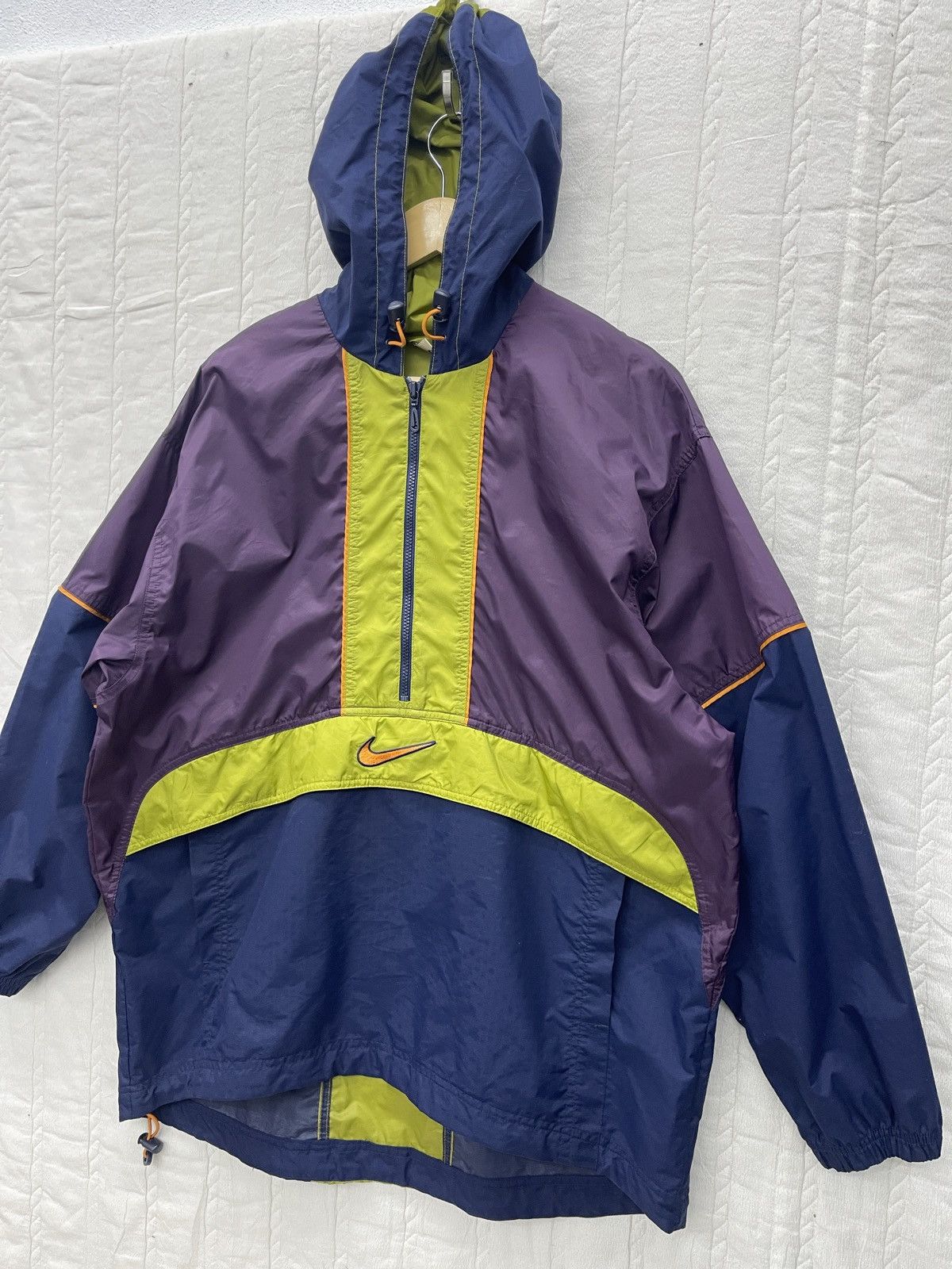 Nike STEALS🔥VTG NIKE ANORAK HOODIE Size US L / EU 52-54 / 3 - 3 Thumbnail