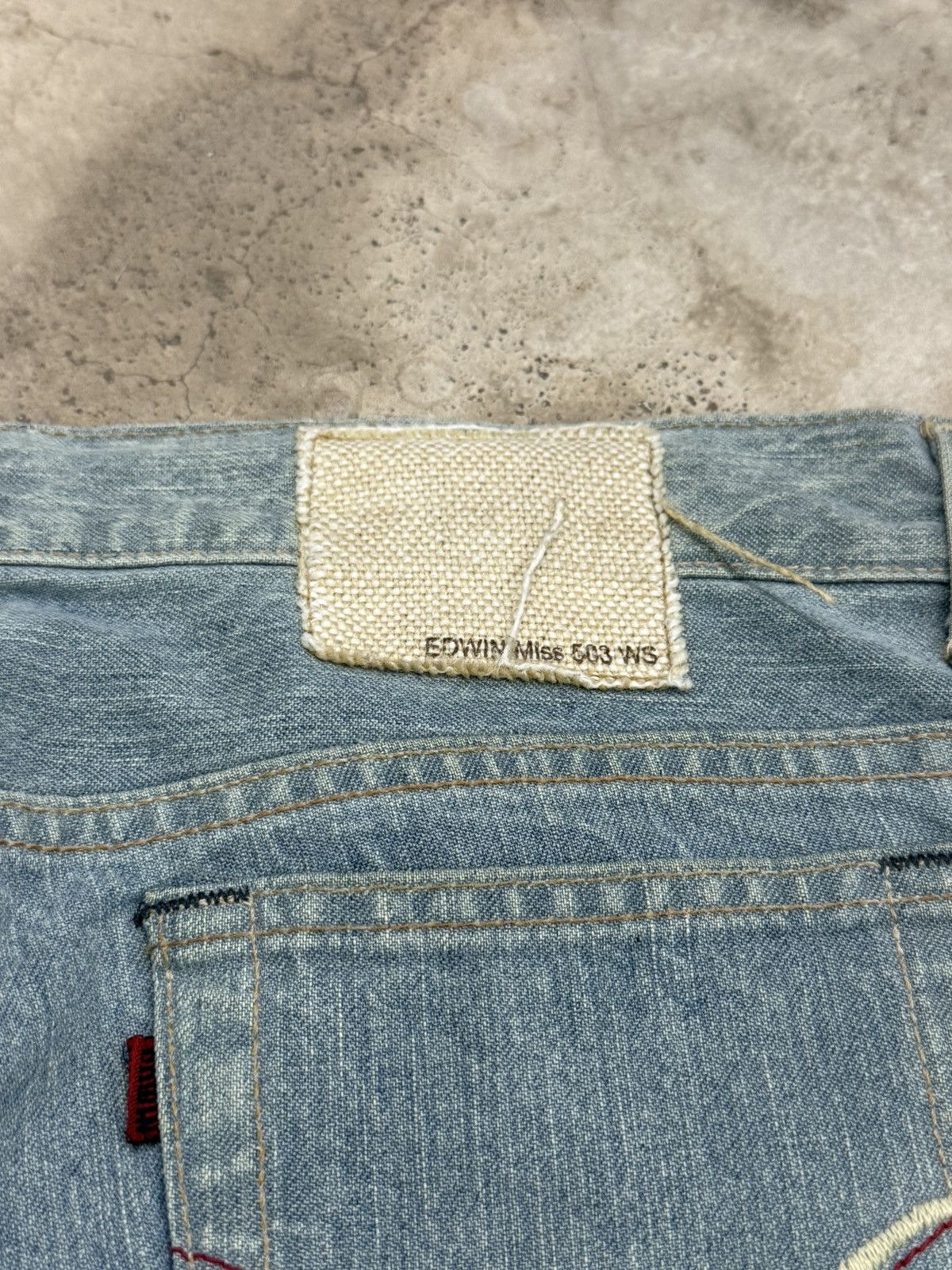Edwin Miss 503 Edwin Light Washed Flare Unisex Denim Pants Size 30" / US 8 / IT 44 - 14 Thumbnail