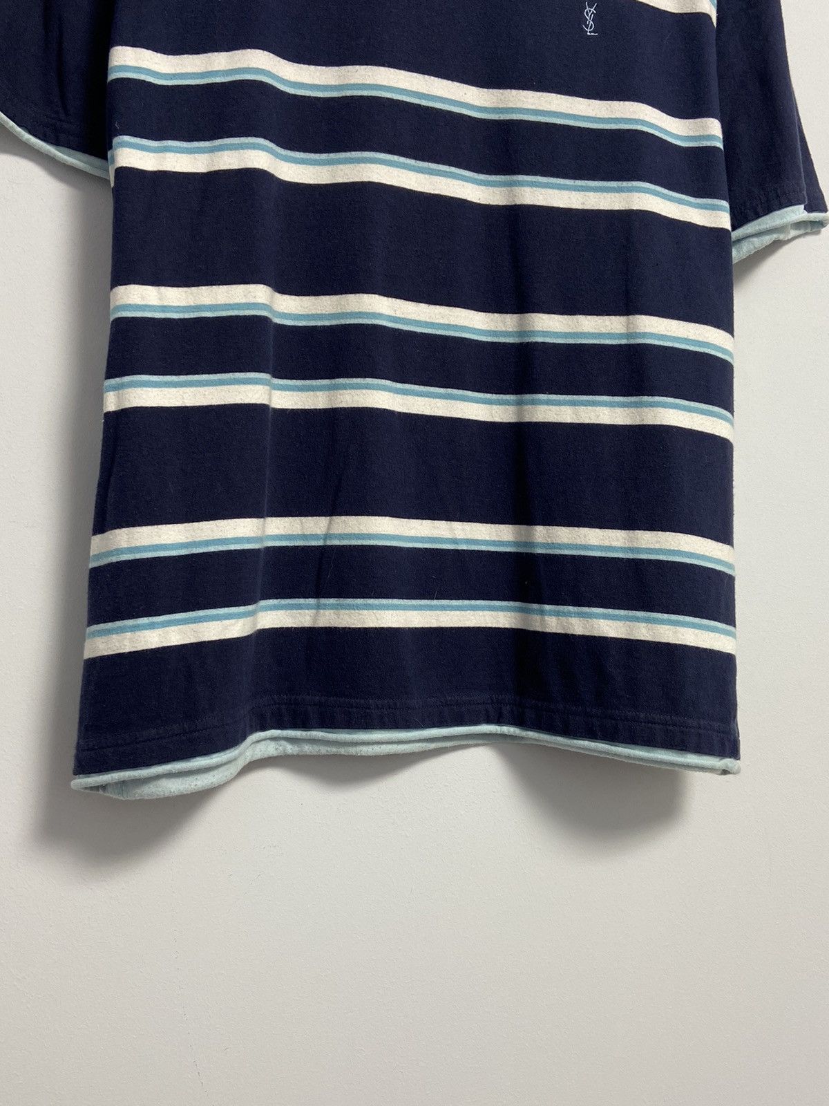 Yves Saint Laurent Vintage YSL Yves Saint Laurent Shirt Logo Size US L / EU 52-54 / 3 - 3 Thumbnail