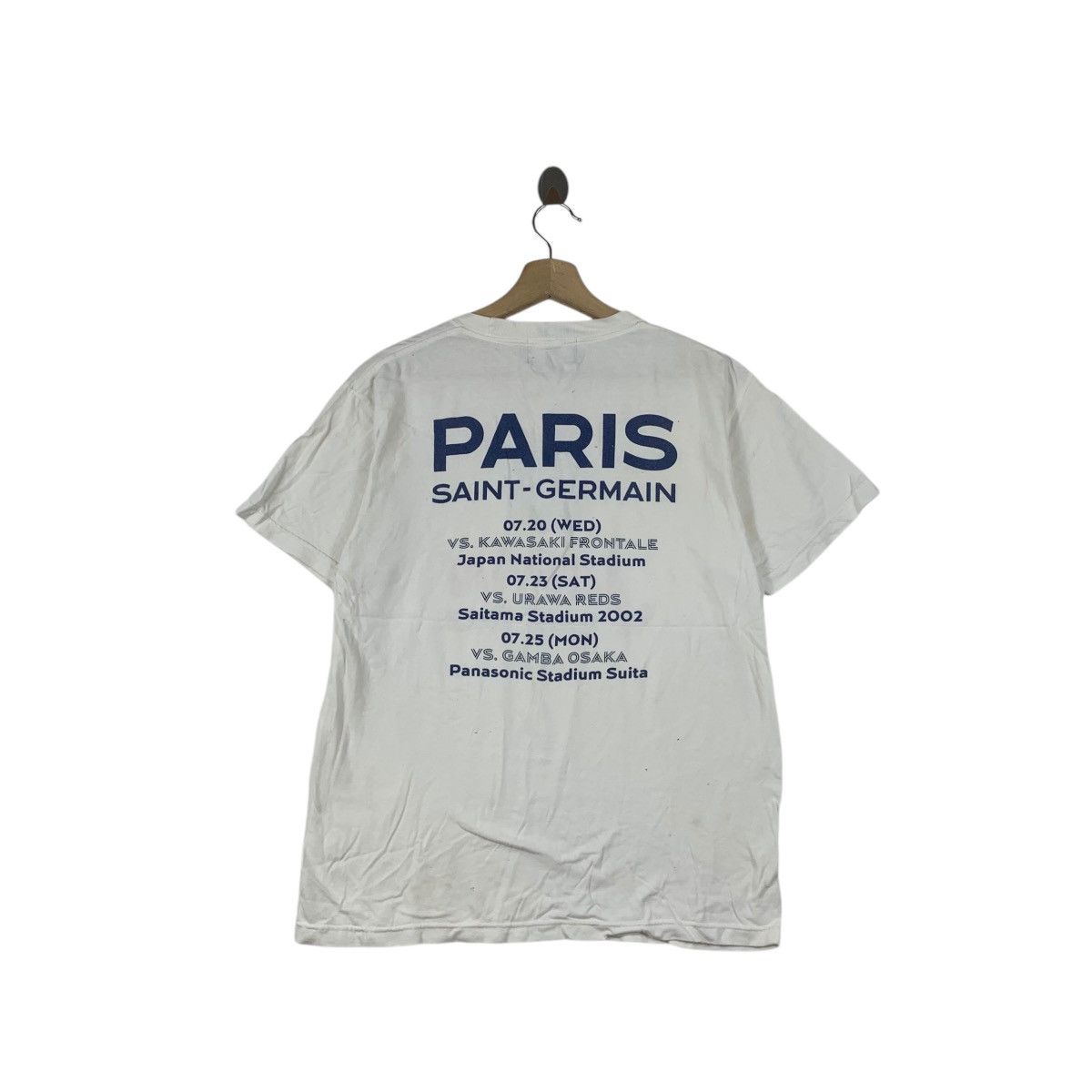 Champion PARIS SAINT GERMAIN 2022 Japan Tour Summer Tee Shirt Top Size US M / EU 48-50 / 2 - 5 Thumbnail