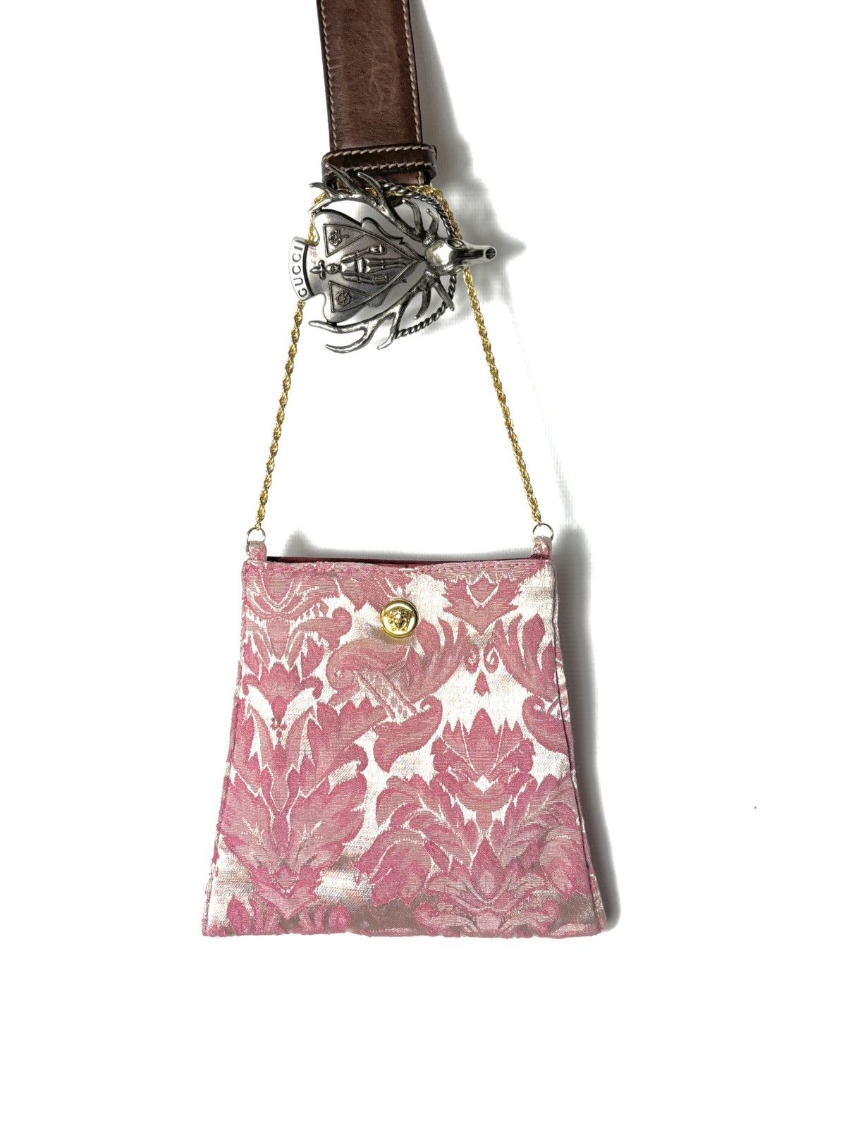 Vintage Vintage Versace Silk Chin bag Size ONE SIZE - 1 Thumbnail