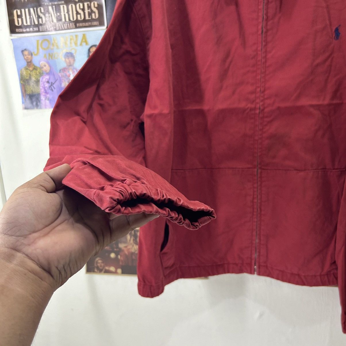 Ralph Lauren Vintage Polo Ralph Lauren Red Zipper Jacket Size US XL / EU 56 / 4 - 4 Thumbnail