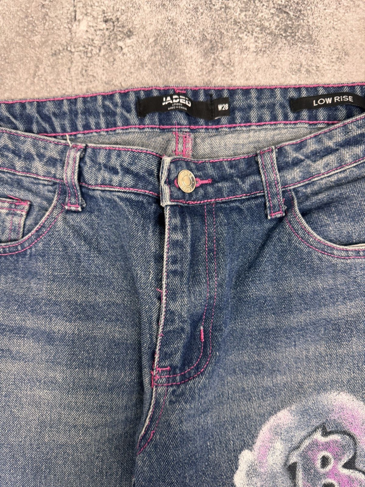 Jaded London Jaded London Women Flared Jeans Blue Size 28 Size 28" / US 6 / IT 42 - 4 Thumbnail
