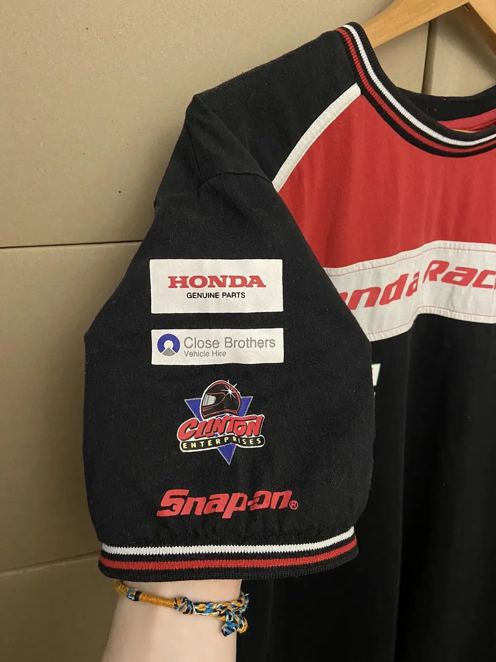 Vintage VINTAGE HONDA RACING TEE T SHIRT Y2K MOTO BIKERS JAPANESE Size US XL / EU 56 / 4 - 6 Thumbnail