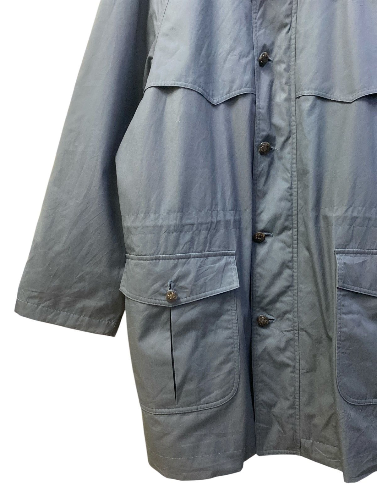 Aquascutum × Vintage Vintage Aquascutum Trench Coat Parka Jacket Size US L / EU 52-54 / 3 - 4 Thumbnail