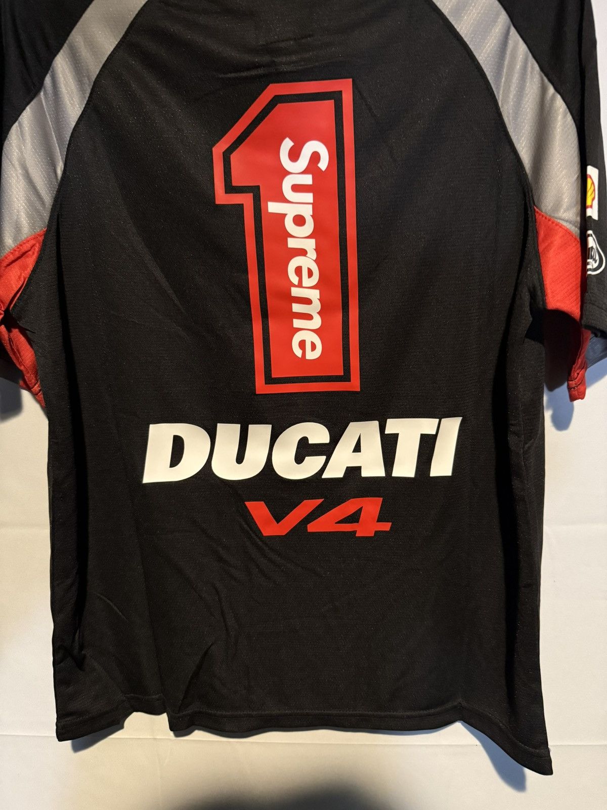 Supreme x Ducati Soccer Jersey 'Black'