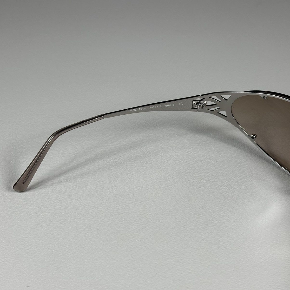 Versace Vintage Rare Versace MOD 2015 1003/13 Wrap Around Sunglasses Size ONE SIZE - 4 Thumbnail