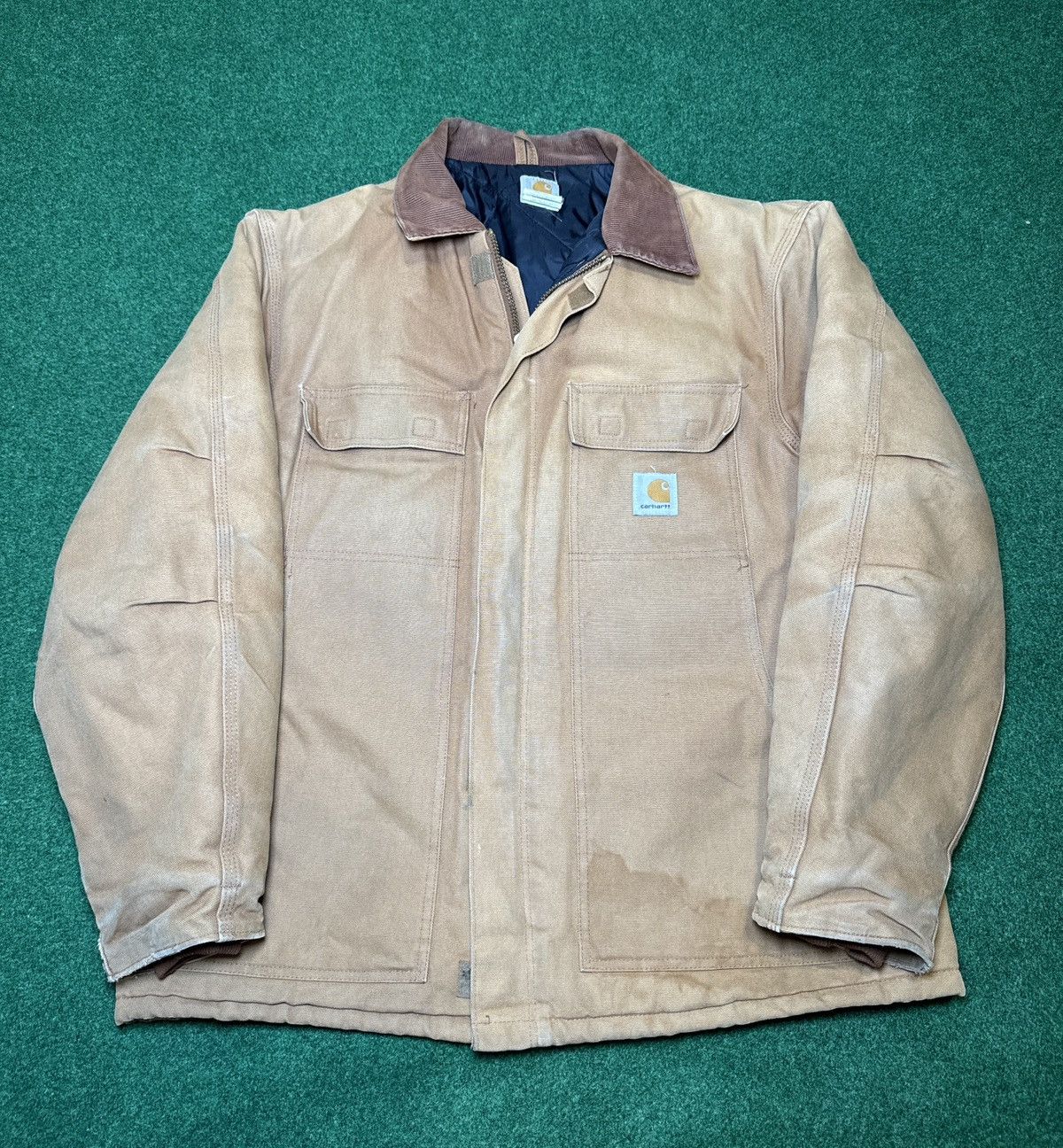 Carhartt × Vintage Vintage 90s Carhartt Arctic Detroit J01 J9 Insulated Jacket Size US XL / EU 56 / 4 - 1 Thumbnail