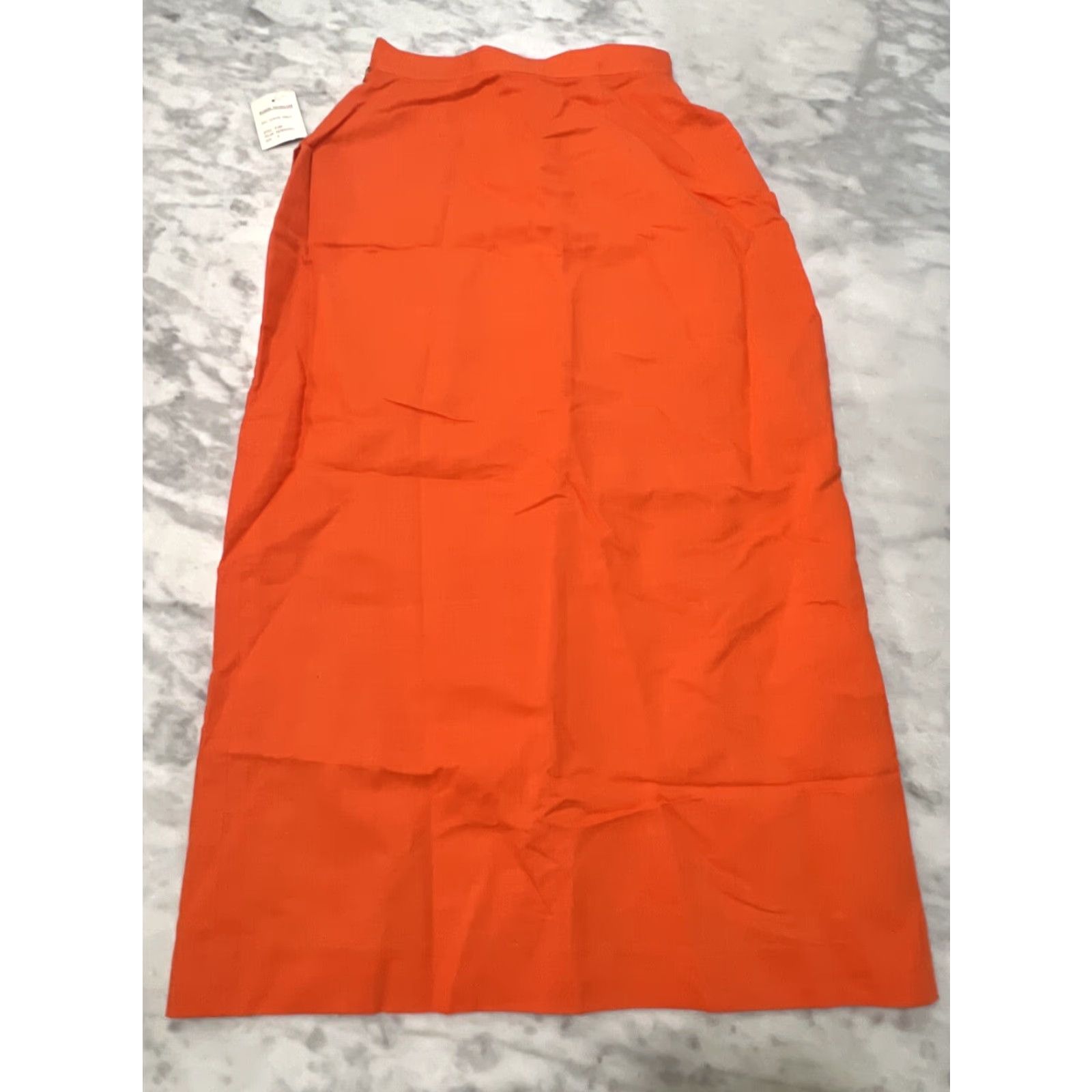 Vintage VINTAGE Hathaway Pencil Long Skirt Size 4 Front Button Up Lined Paprika P250 NWT Women Skirt Long, 90s, Fall, Spring, Summer Womens Size 27" / US 4 / IT 40 - 3 Thumbnail