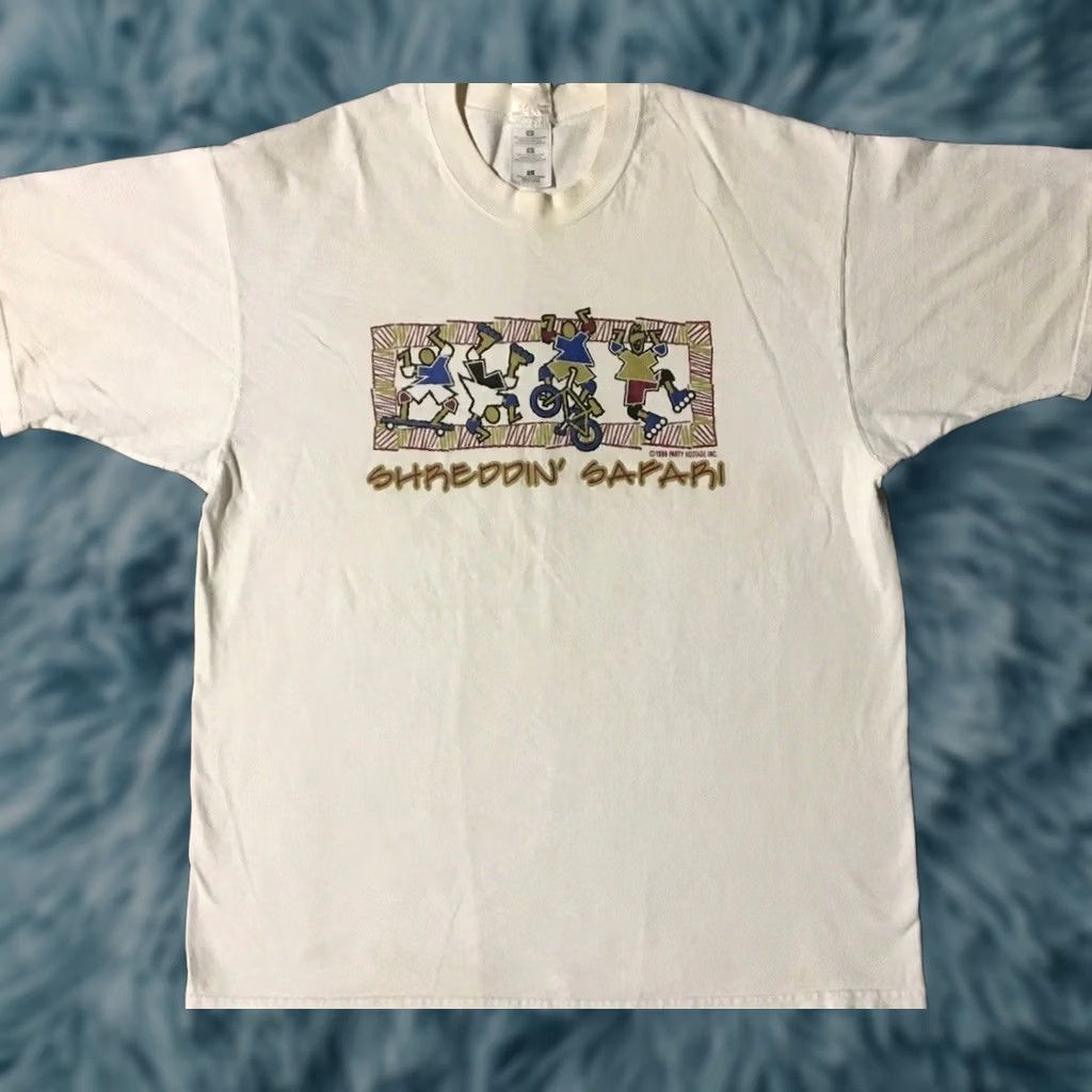 Quiksilver VINTAGE Quiksilver Shirt Men L White Graphic Tee 90s Surf Beach Biker Grunge Y2K Gotcha Ocean Pacific Hurley Ocean USA USA Size US L / EU 52-54 / 3 - 1 Thumbnail