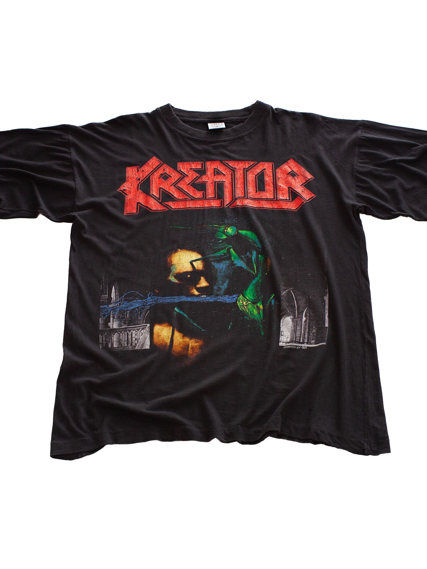 Band Tees Vintage 1992 Kreator "Renewal" 90s Metal Band T-Shirt Size US L / EU 52-54 / 3 - 1 Thumbnail