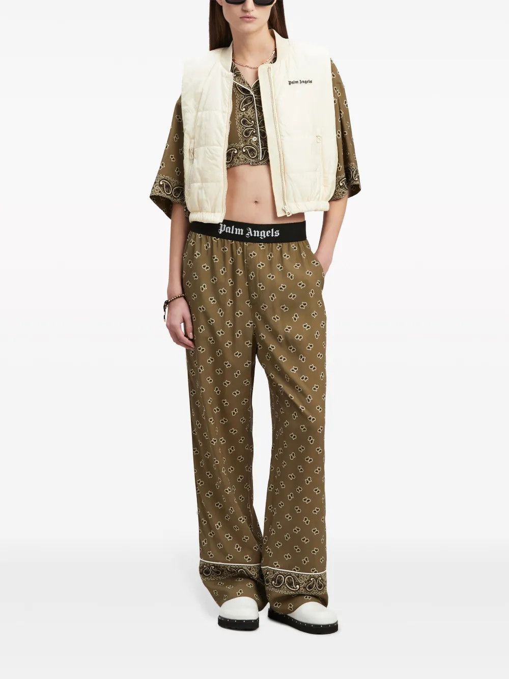 Palm Angels o1y1125 Sweatpant in Multicolor Size 27" / US 4 / IT 40 - 5 Thumbnail