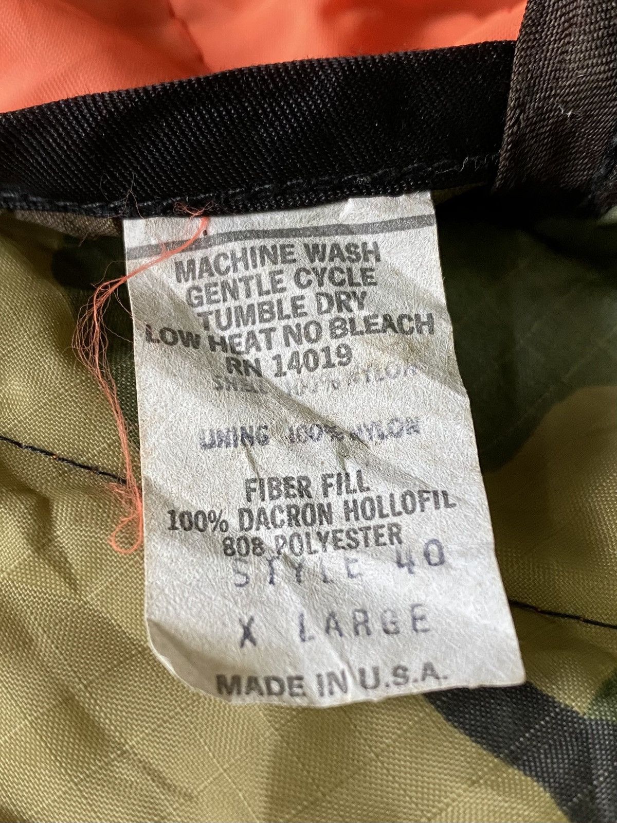 Army Of Me Vintage Comouflage Reversible vest Jackets Size US XL / EU 56 / 4 - 5 Thumbnail