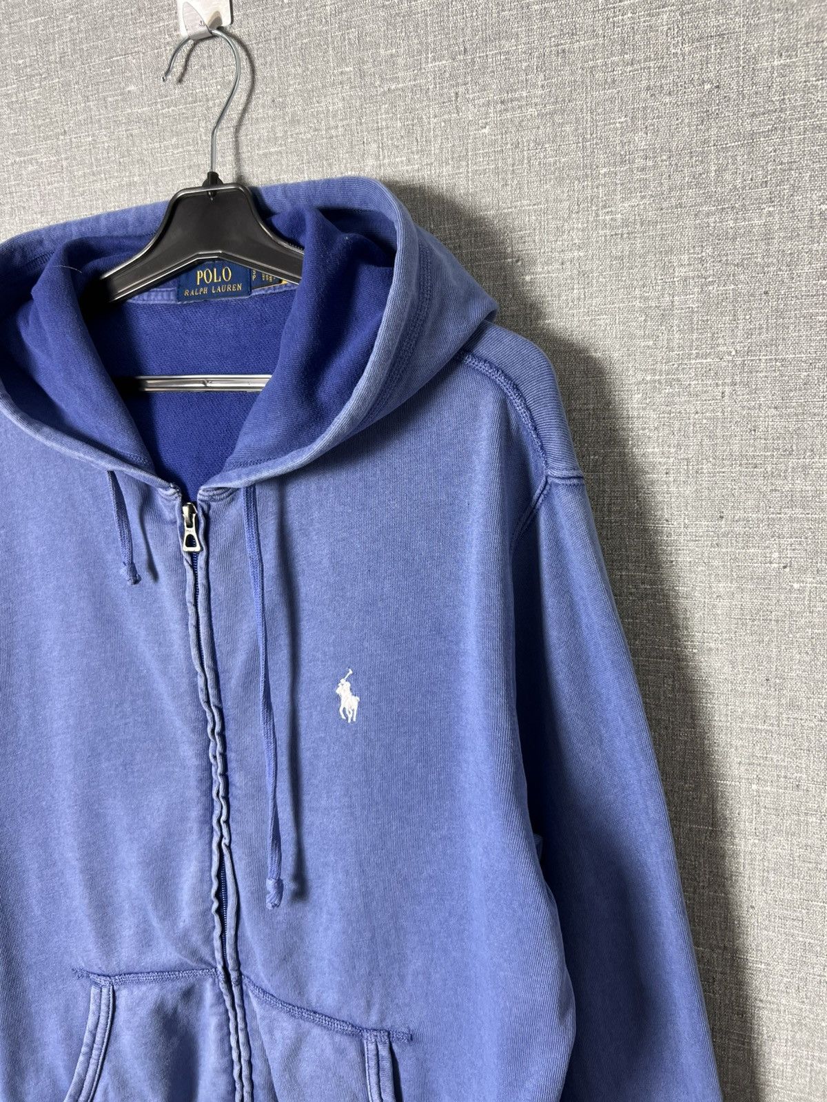 Polo Ralph Lauren Polo Ralph Lauren Washed Spa Terry Zip Up Hoodie Pony Logo Size US S / EU 44-46 / 1 - 6 Thumbnail