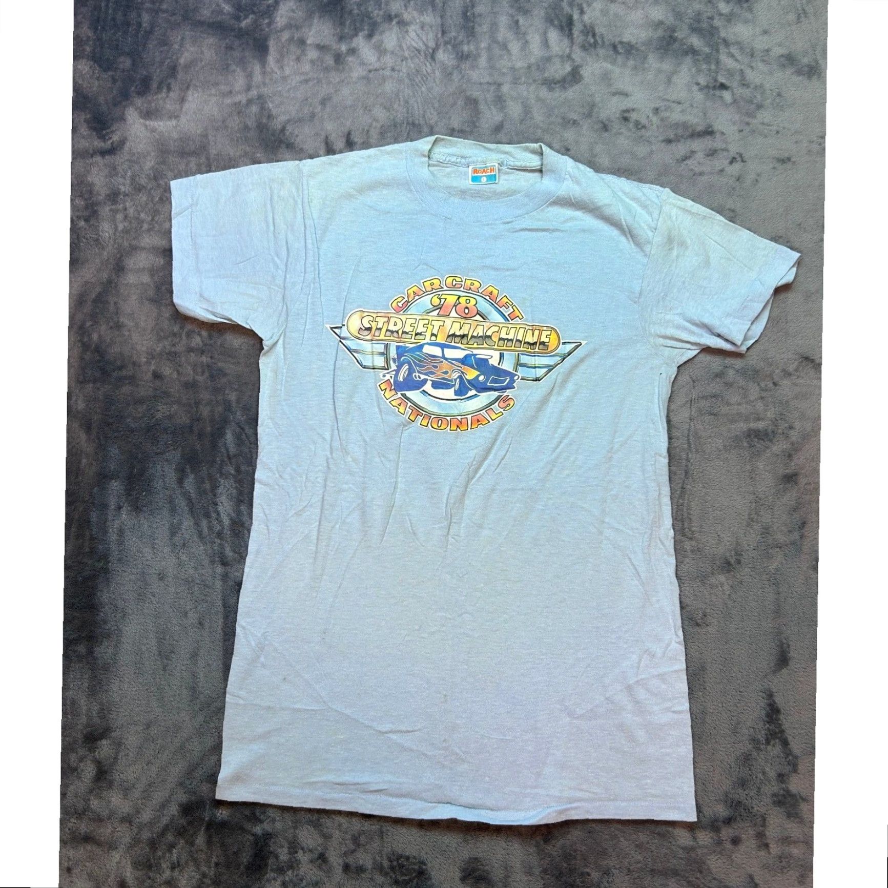 Vintage VINTAGE Car Craft 78 Street Machine Nationals T-Shirt Roach USA L Muscle Car Tee Shirt Mens Size US L / EU 52-54 / 3 - 2 Thumbnail