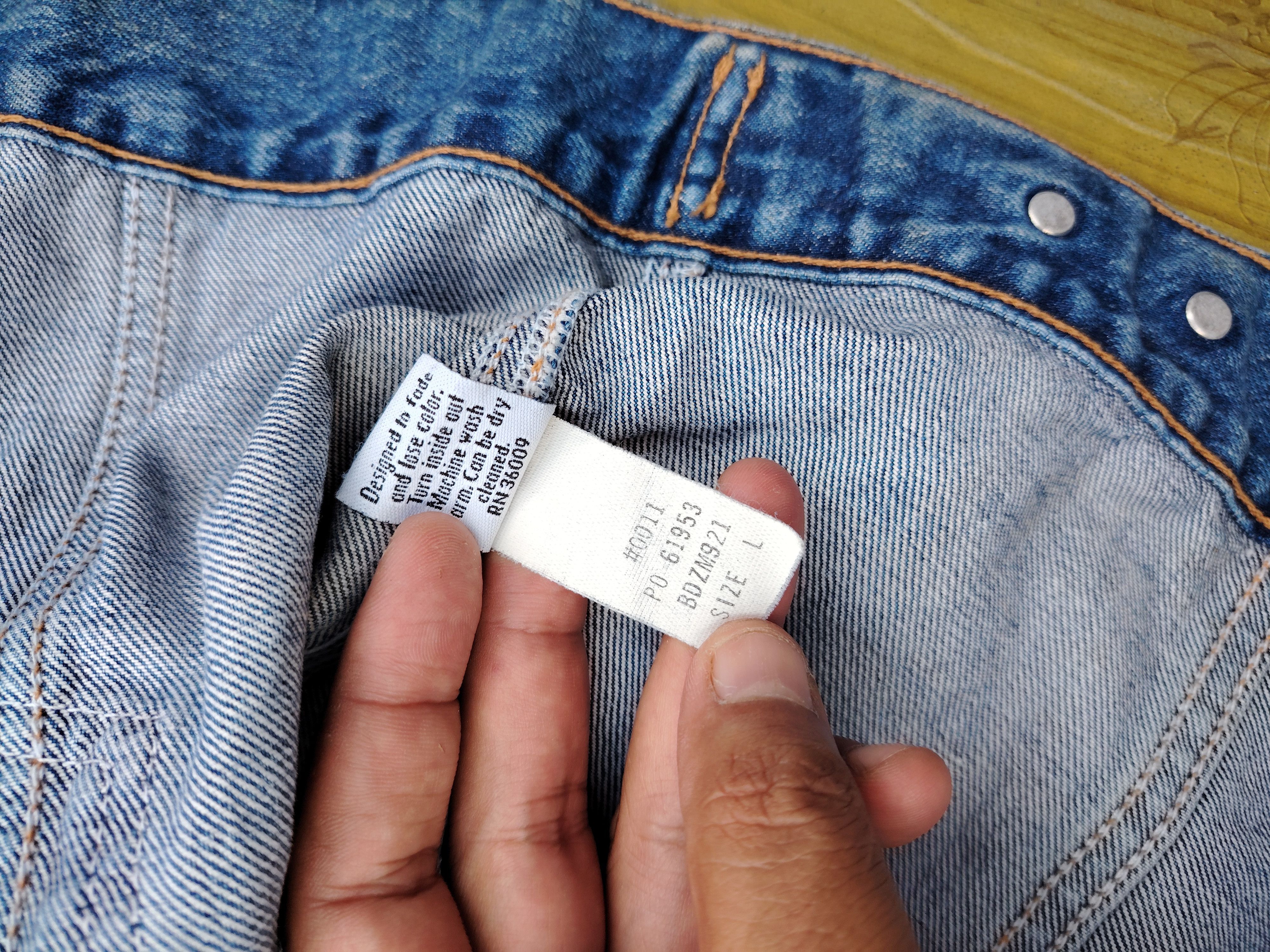 Calvin Klein × Vintage Calvin Klein Vintage Denim Vest Jacket Size US L / EU 52-54 / 3 - 7 Thumbnail