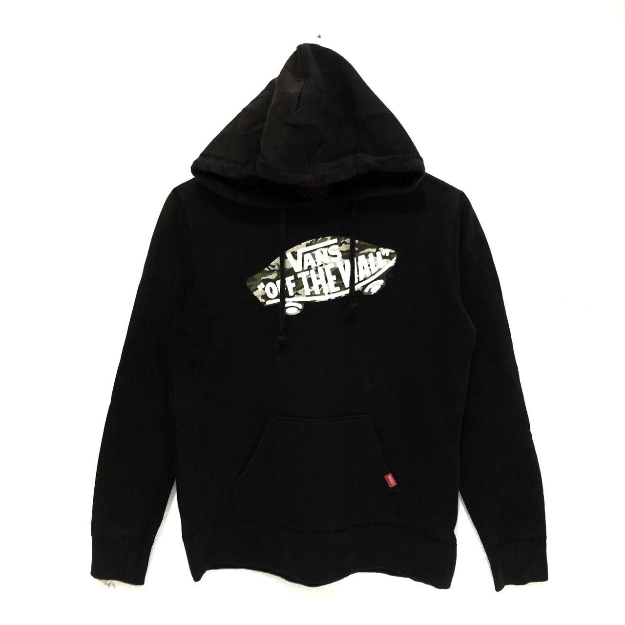 Vans VANS Off The Wall Skateboard Camo Logo Hoodie Sweatshirt Size US S / EU 44-46 / 1 - 1 Thumbnail