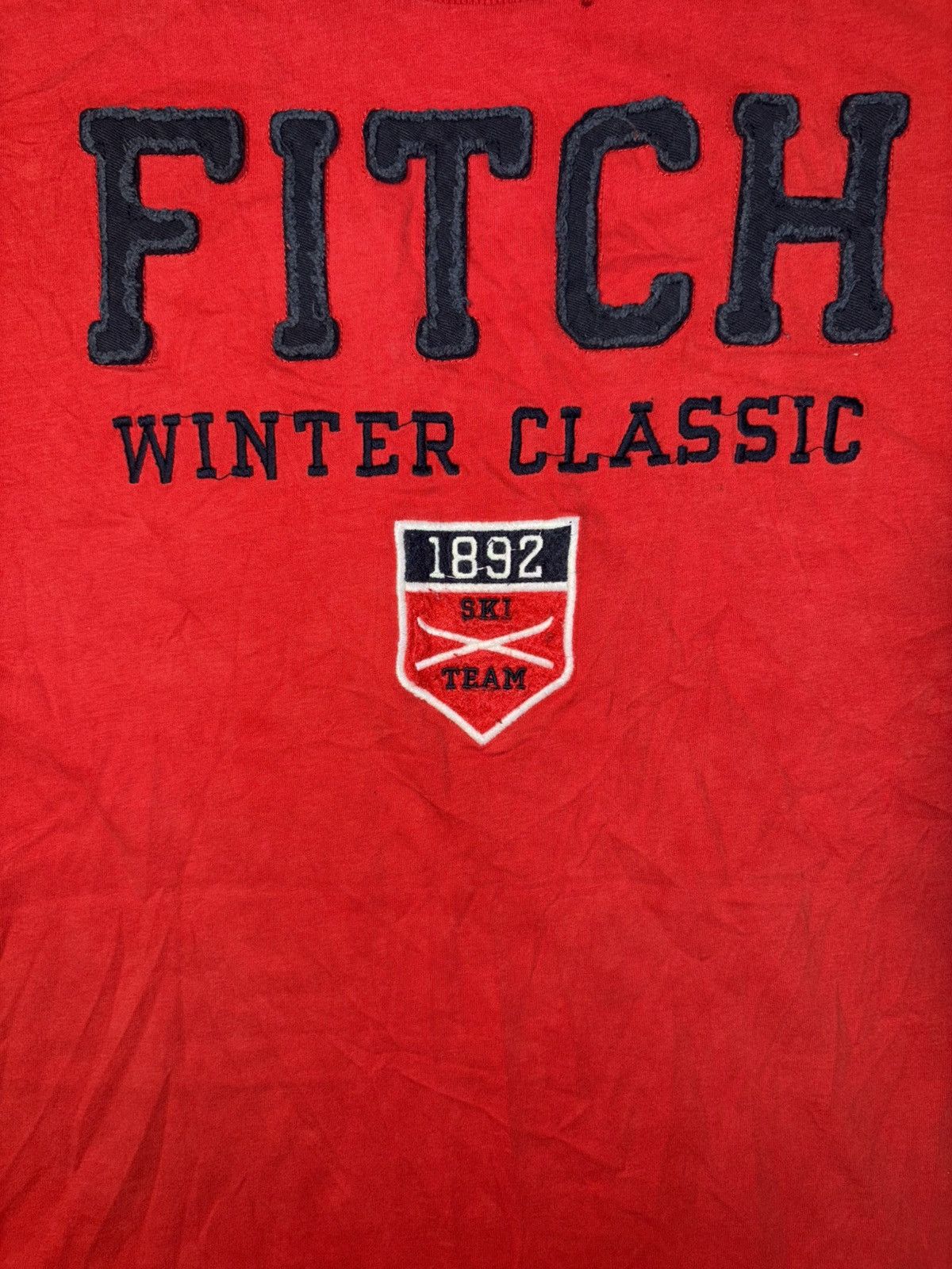 Abercrombie & Fitch Y2K Abercrombie & Fitch winter classic ski team Spellout Tee Size US XXL / EU 58 / 5 - 3 Thumbnail