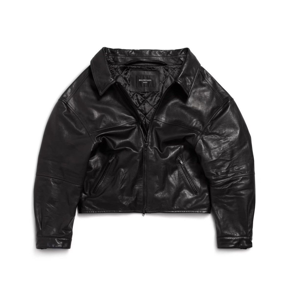 Balenciaga [7190$] 2024 AI Generated leather jacket | Grailed