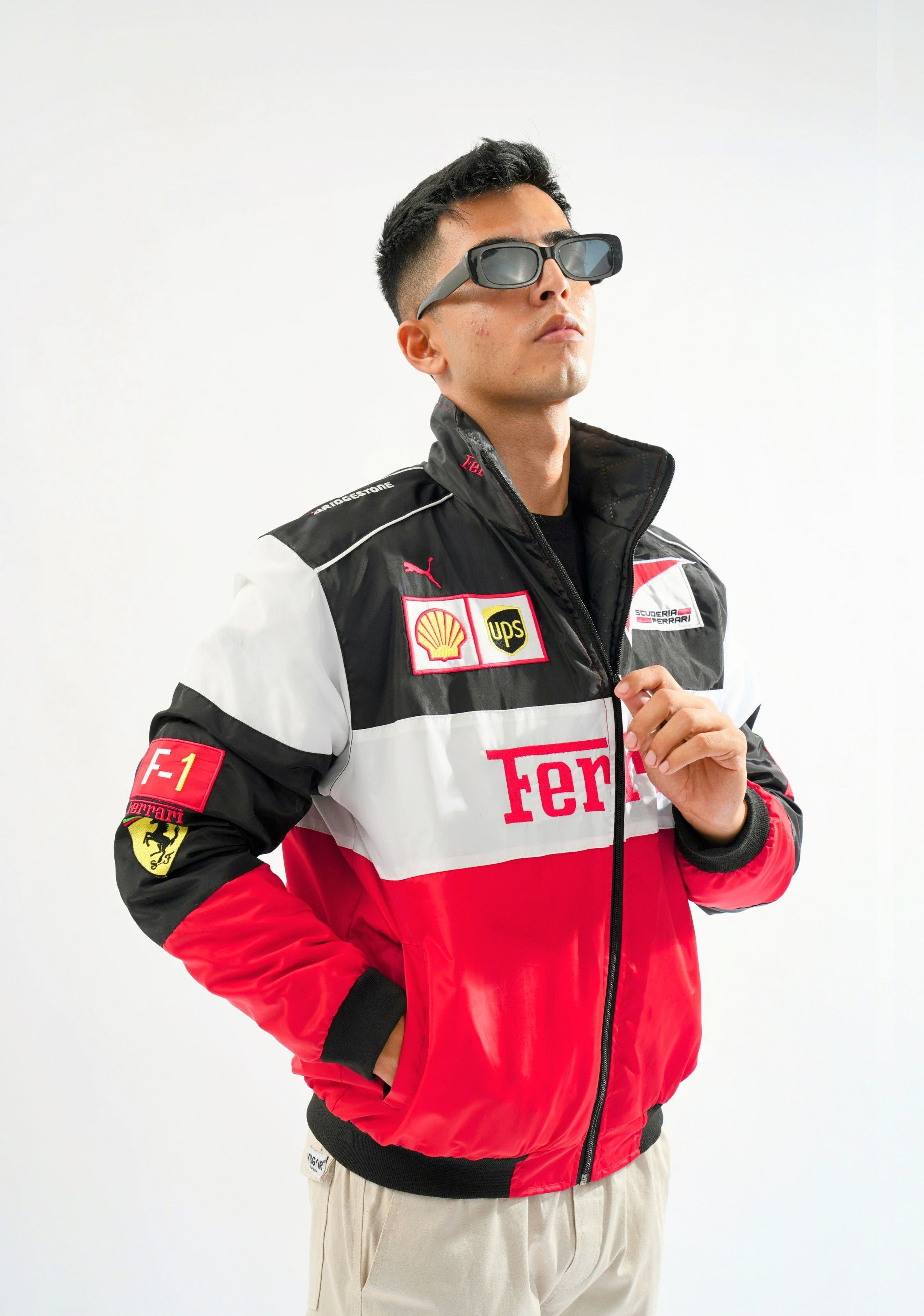 Vintage 🔥Vintage Ferrari F1 Racing Jacket Retro Bomber Formula 1 Size US M / EU 48-50 / 2 - 6 Thumbnail