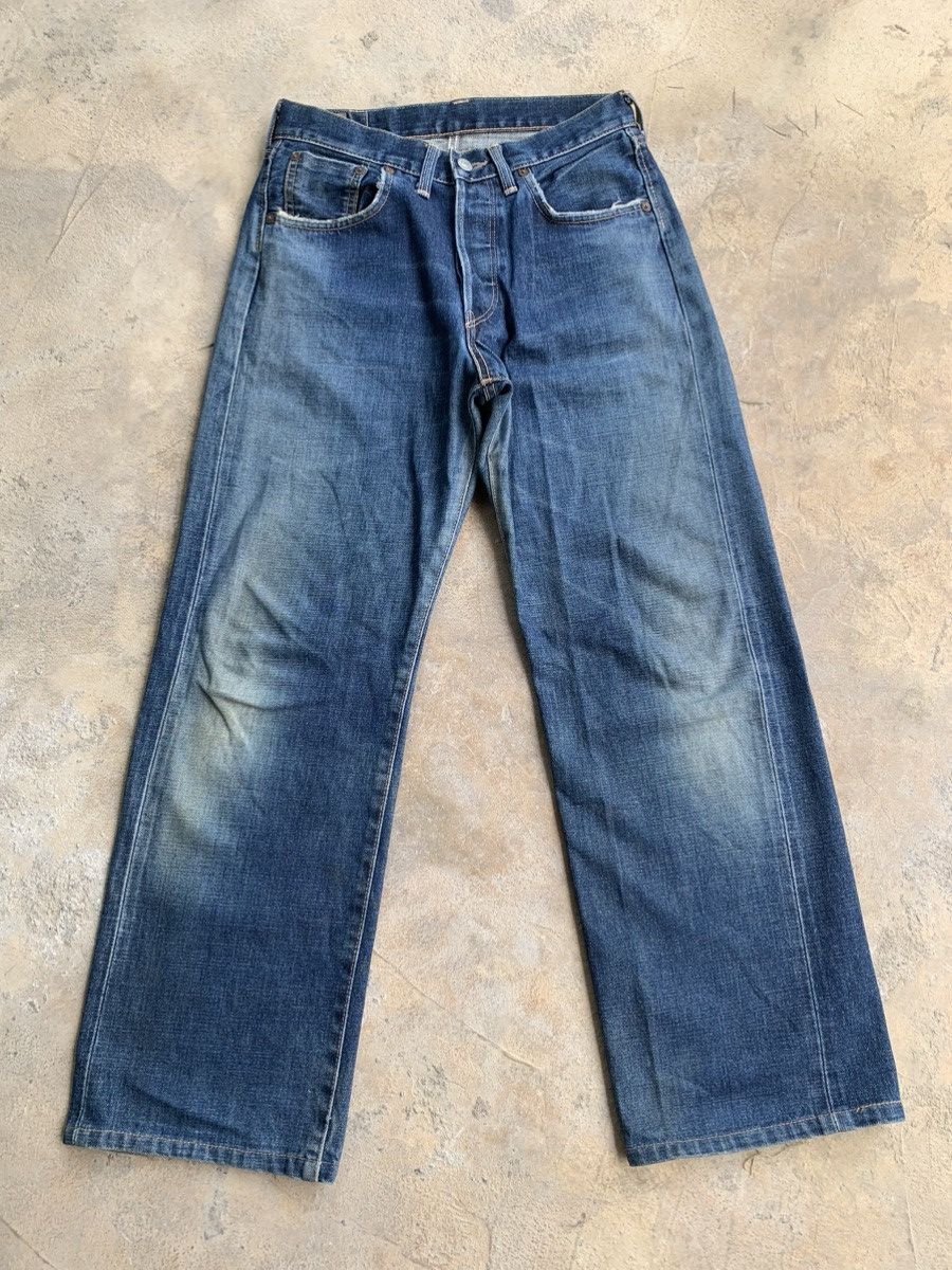 Edwin × Japanese Brand Vintage Edwin 505SX Selvedge distressed denim Size US 28 / EU 44 - 3 Thumbnail