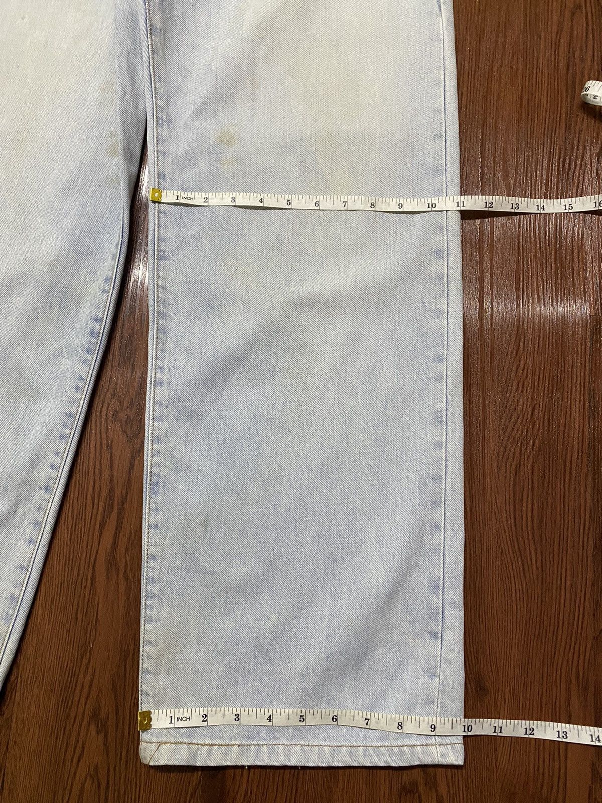 Wrangler Vintage Wrangler Faded Wash Baggy Style Jeans Size US 30 / EU 46 - 13 Thumbnail