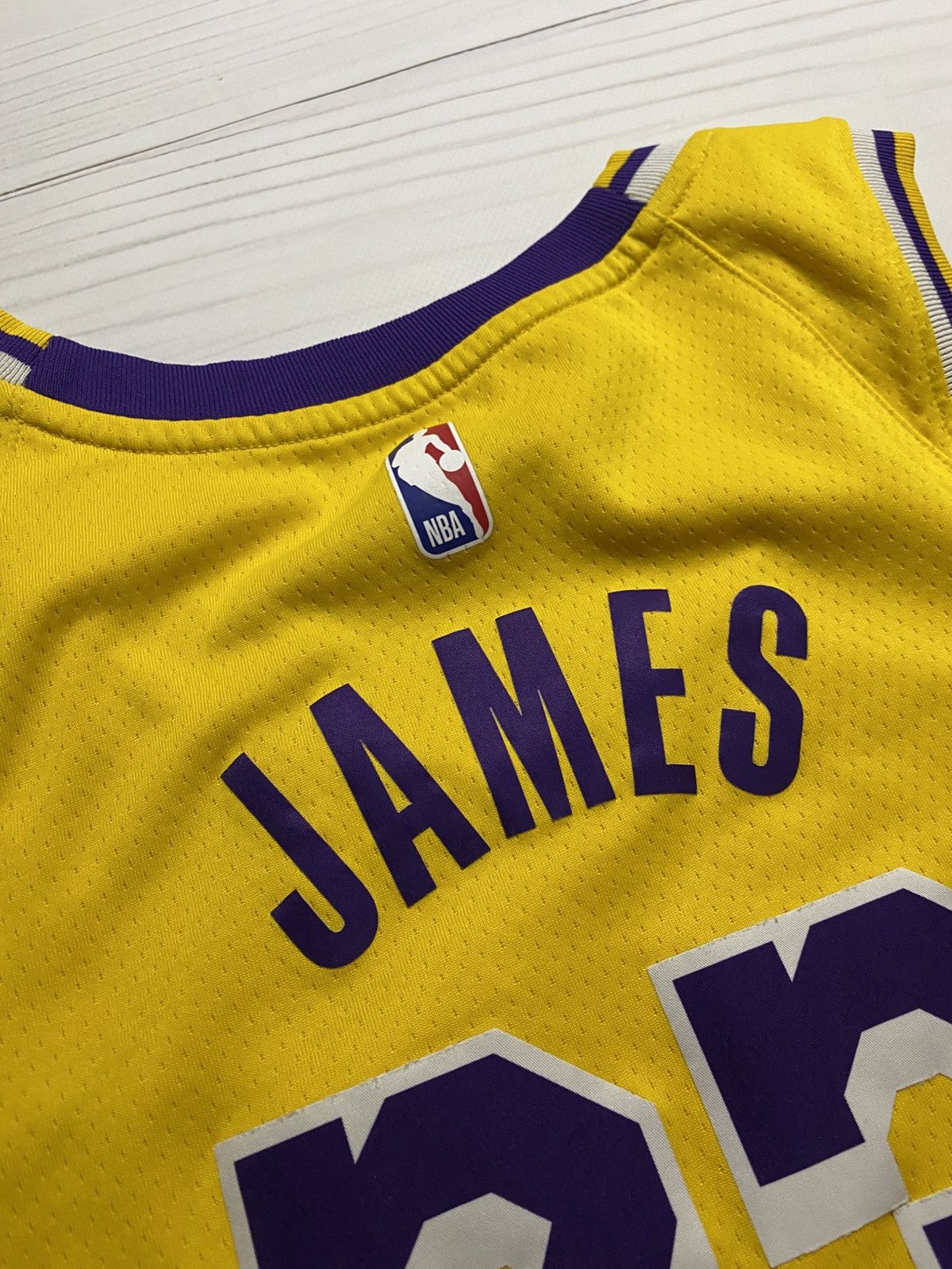 NBA × Nike NBA Nike Lakers #23 LeBron James y2k jersey Size US S / EU 44-46 / 1 - 13 Thumbnail