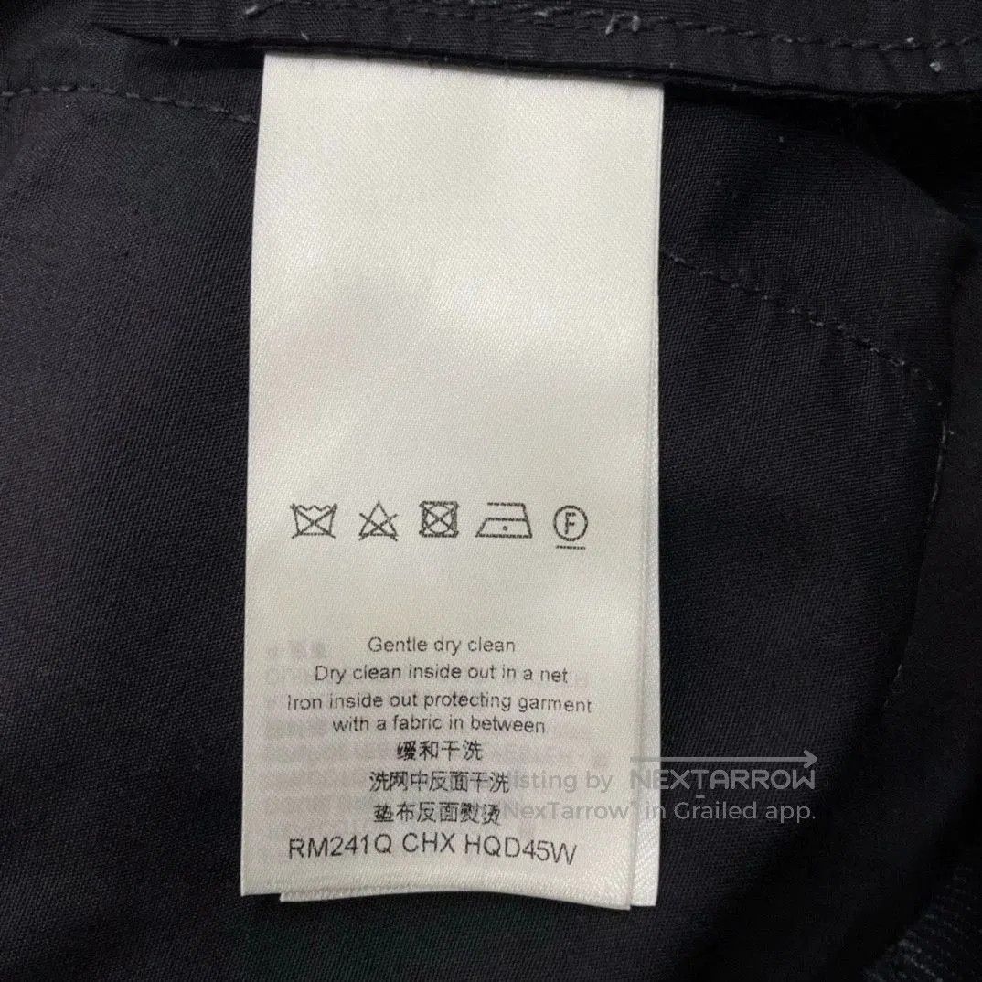 Louis Vuitton black denim work pants by louis vuitton. Size US 33 - 6 Thumbnail