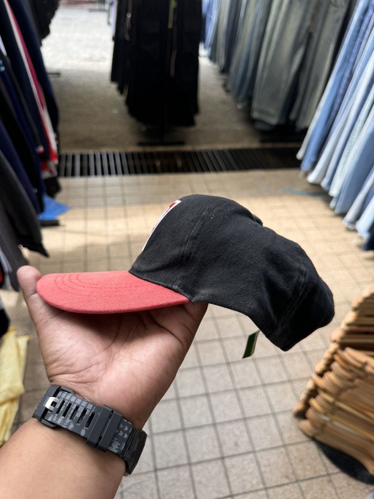 Marlboro × Marlboro Classics × Marlboro Unlimited Marlboro Vintage Hat Made in USA Size ONE SIZE - 2 Thumbnail
